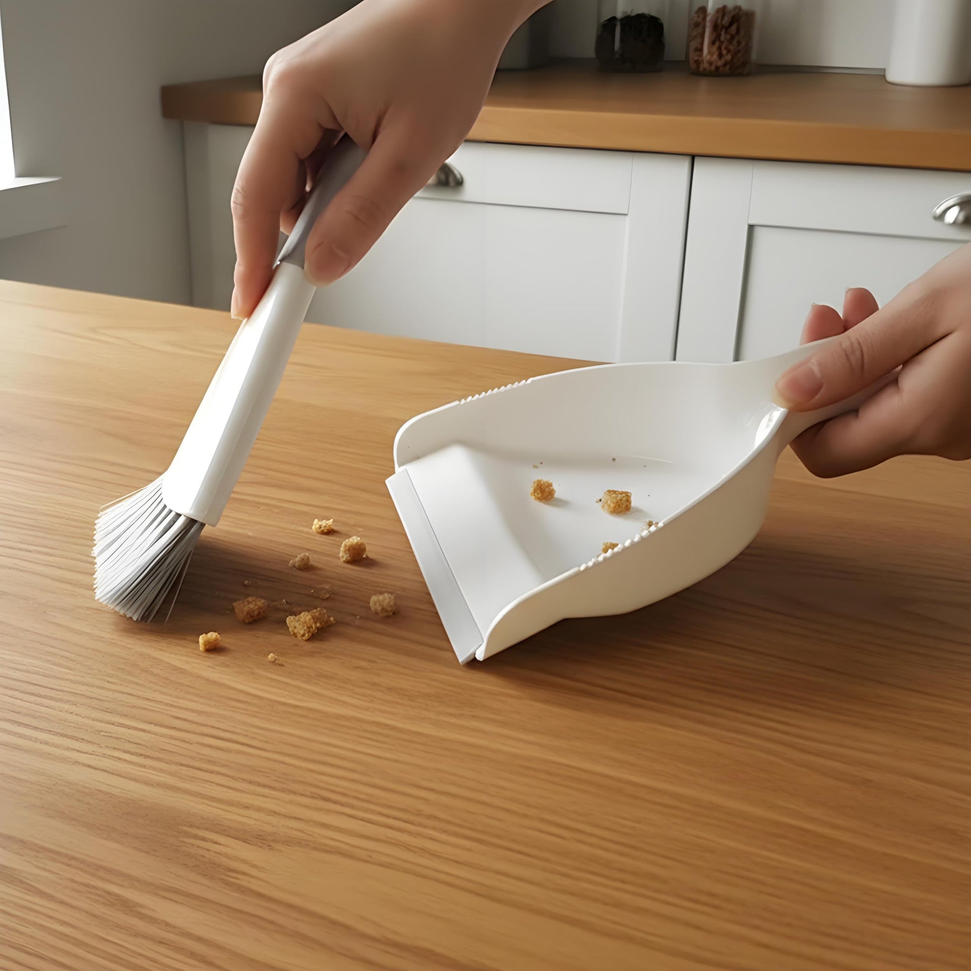 Small Hand Dust Pan and Brush (3 Count)