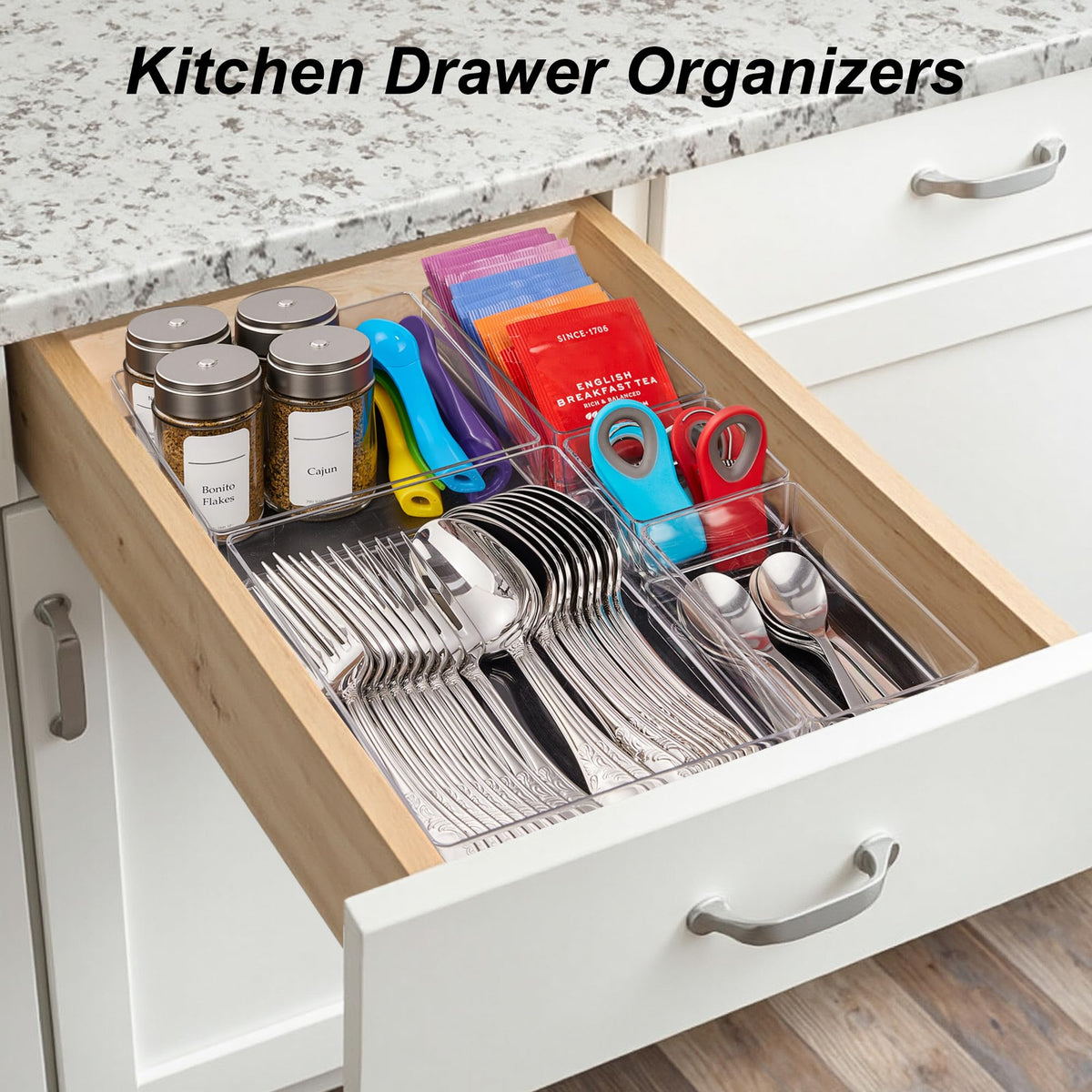 7 PCS Drawer Organizer (7 Count)