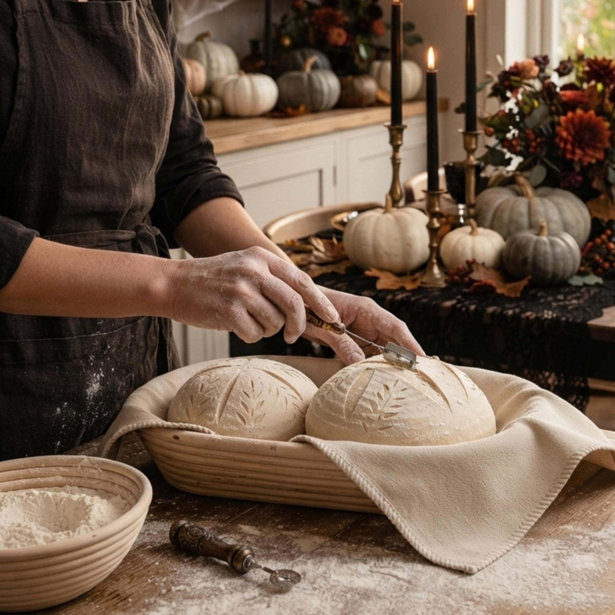 Flour Sack Towels for Bread Dough Proofing
