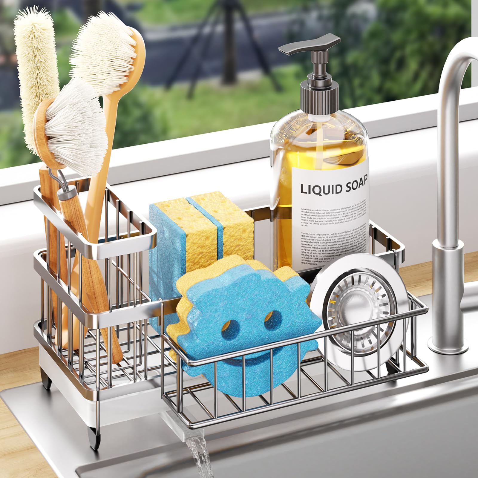 Sponge Holder for Kitchen Sink