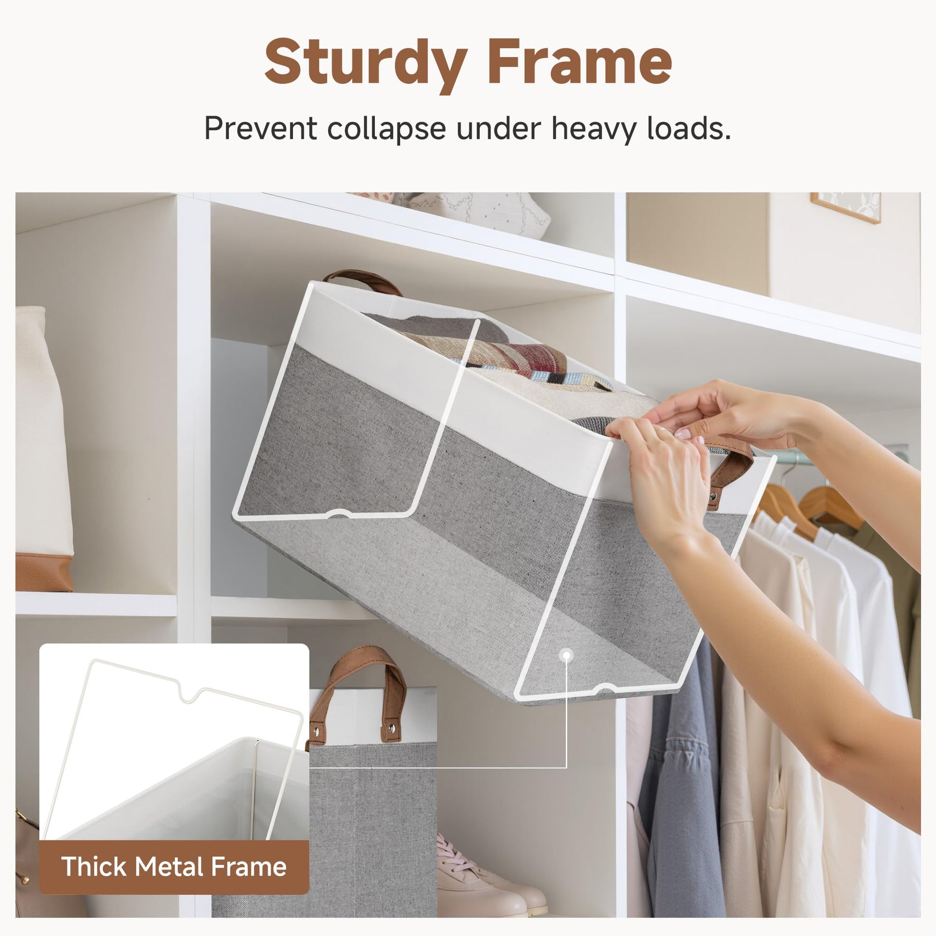 Fabric Storage Bin (2 Count)