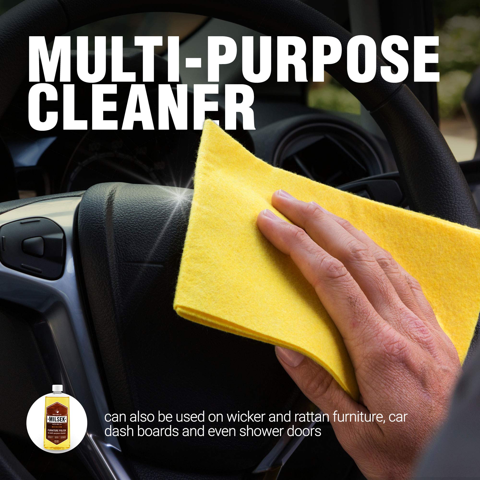 Furniture Polish and Wood Cleaner with Lemon Oil (144 Fl Oz)