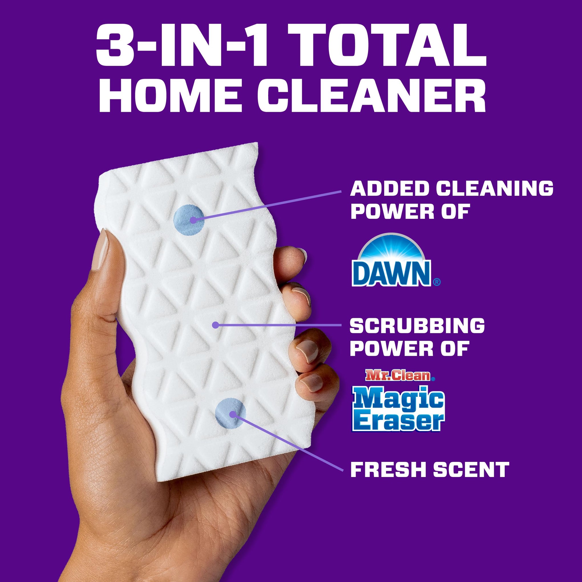 Magic Eraser Foaming Sponge (5 Count)
