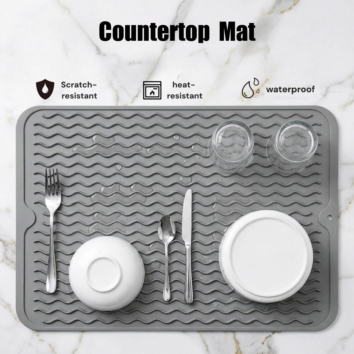 Silicone Dish Drying Mat