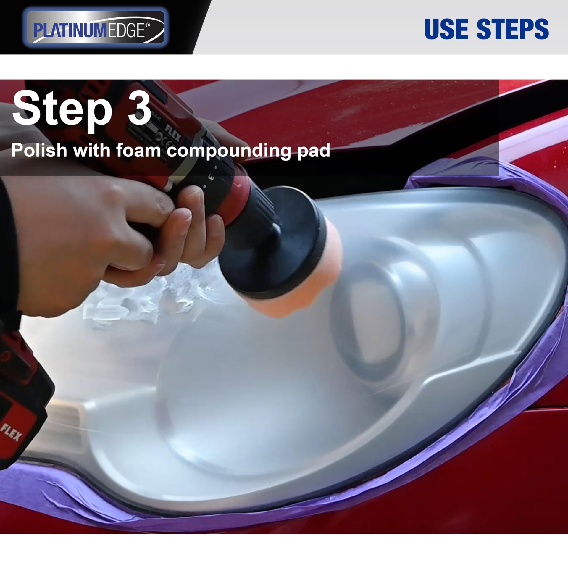 Car Headlight Restoration Kit
