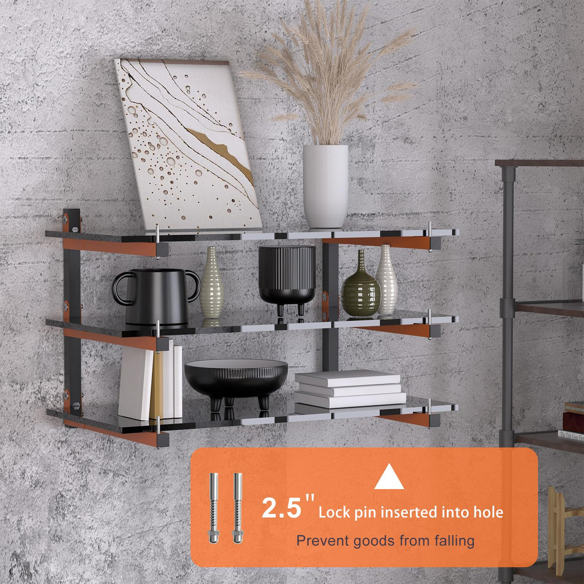 Lumber Rack Wall Mount (6 Count)