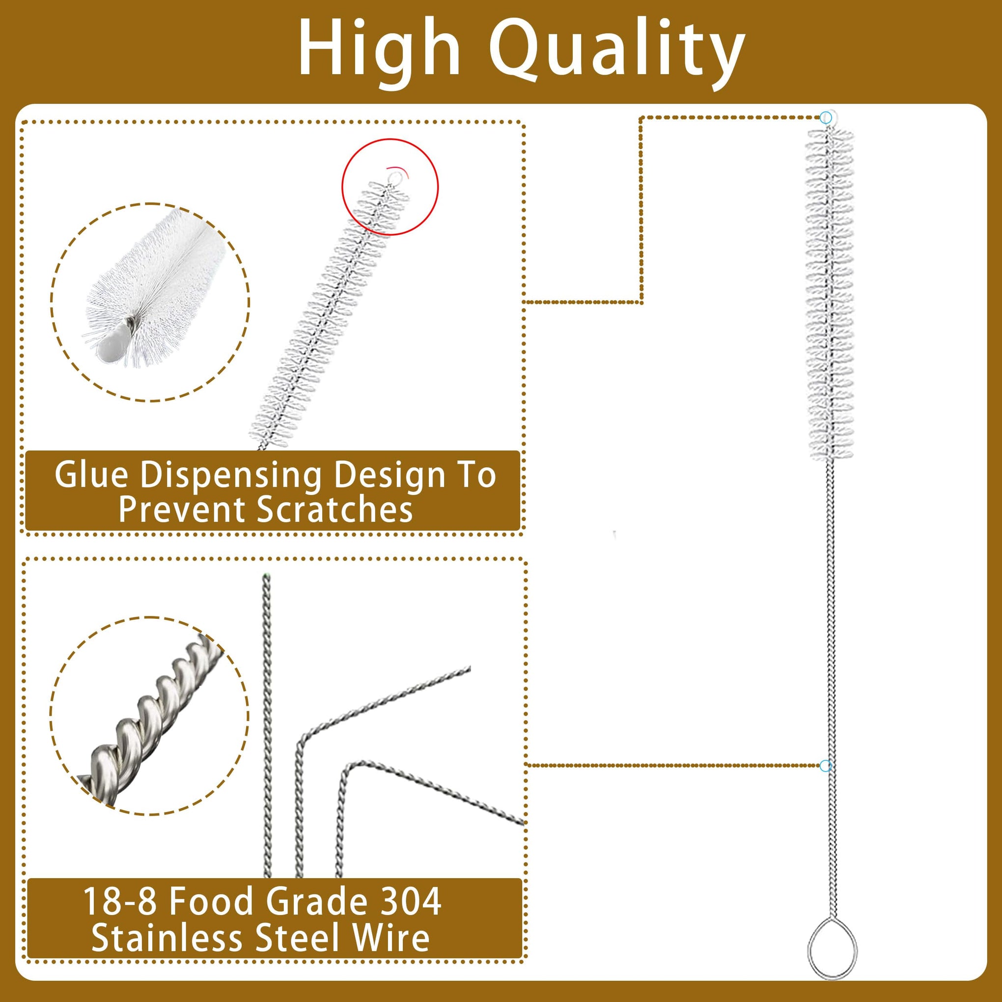 Straw Cleaner 12 Inch (10 Count)