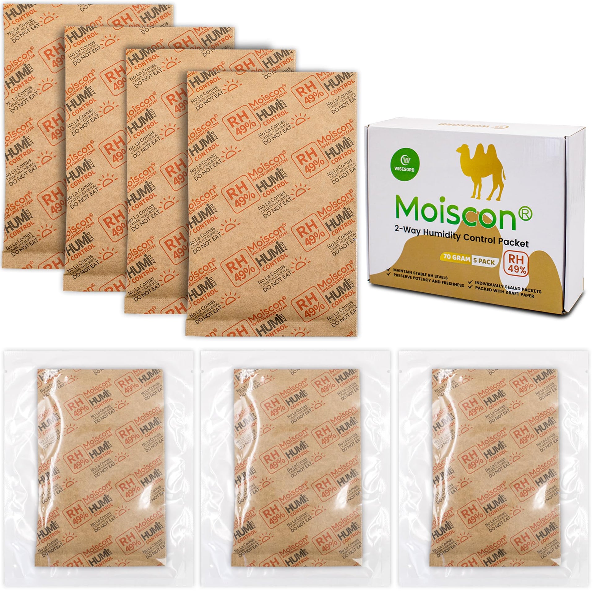 49% Two Way Humidity Control Packs for Guitars & Wooden Instruments