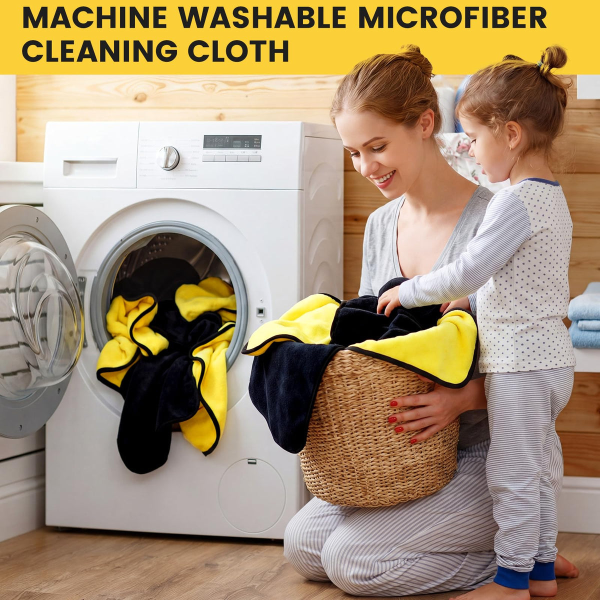60 Pcs Microfiber Towels (60 Count)