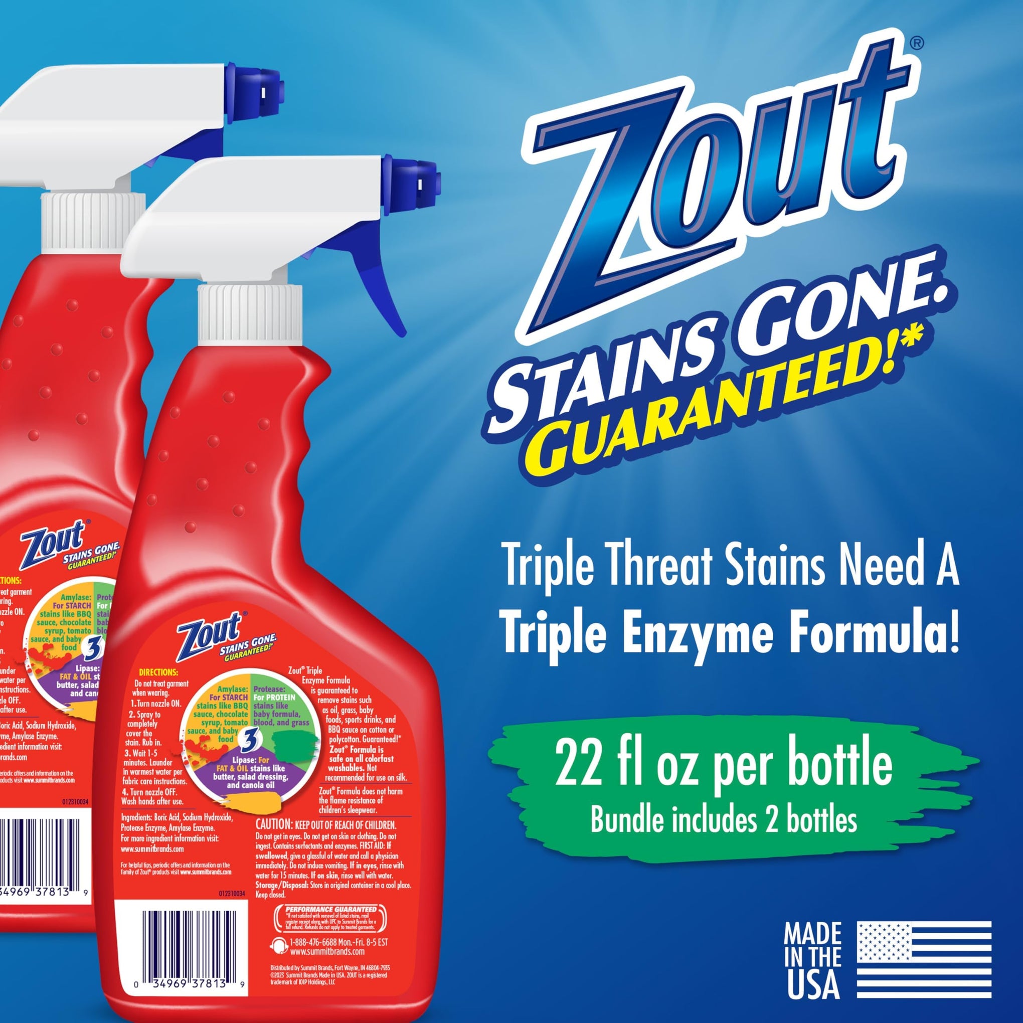 Laundry Stain Remover Spray (44 Fl Oz)