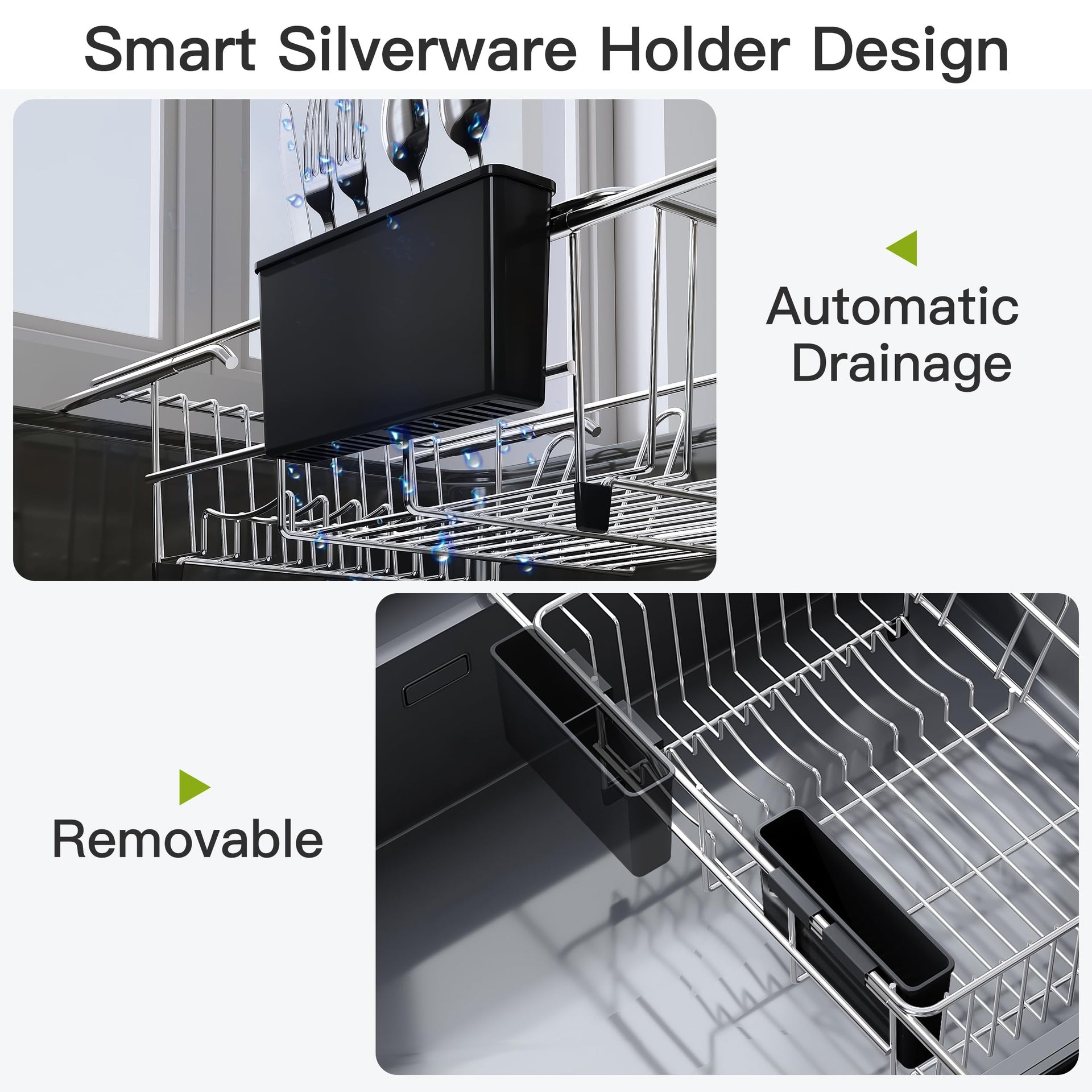 Dish Drying Rack in Sink
