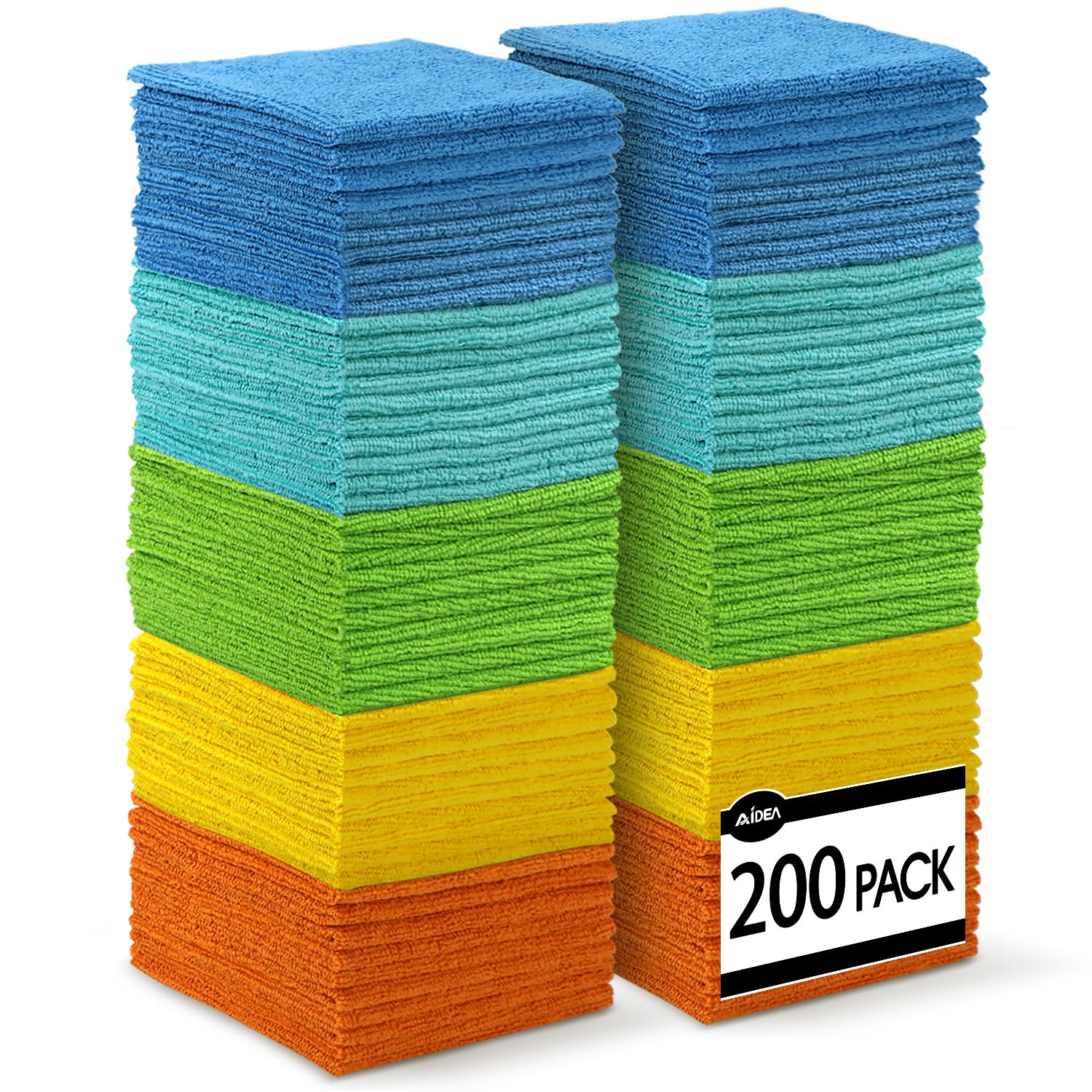Microfiber Cleaning Cloth (200 Count)