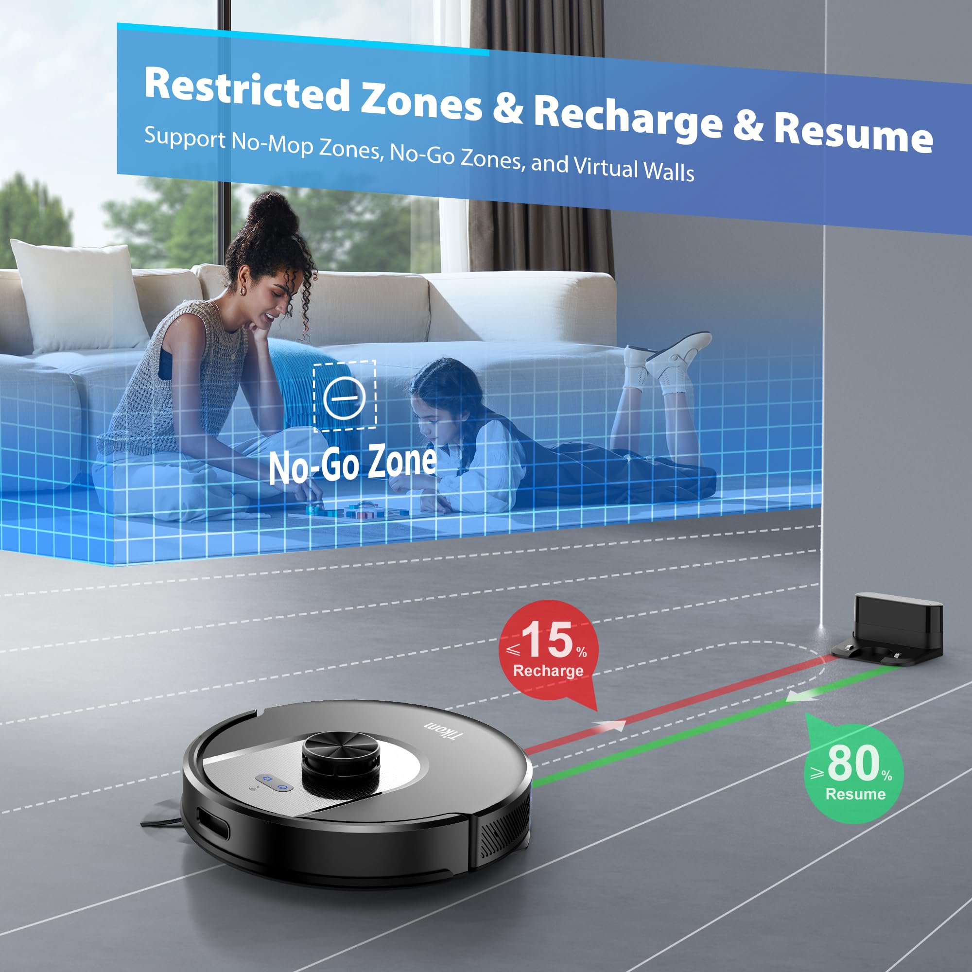 Robot Vacuum and Mop Combo