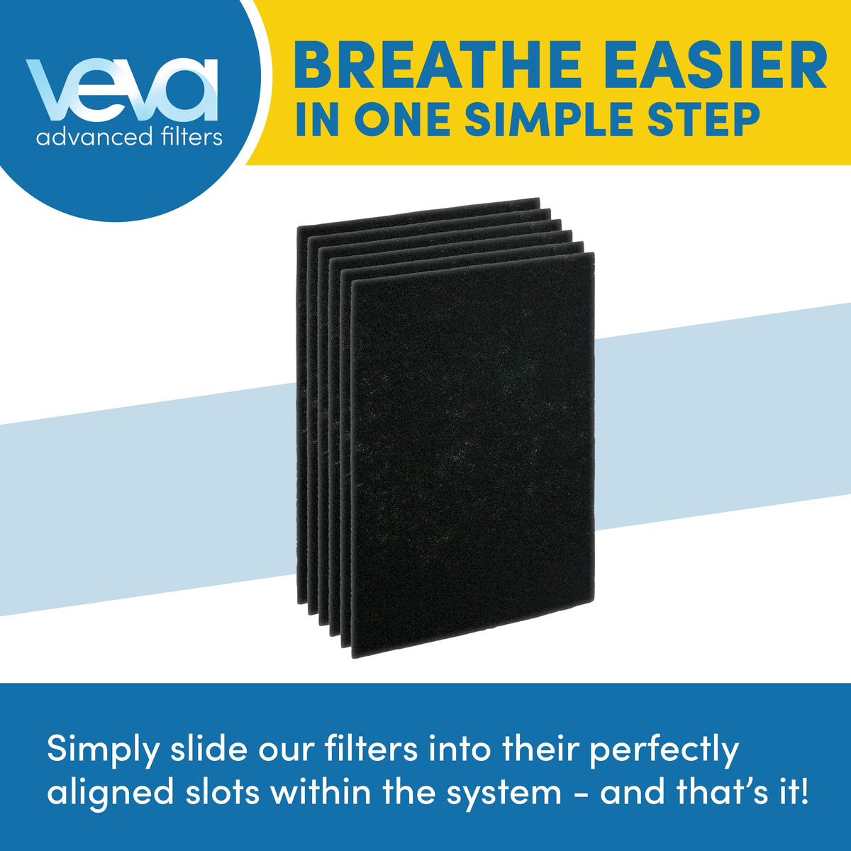 Air Purifier Filter Replacements (6 Count)