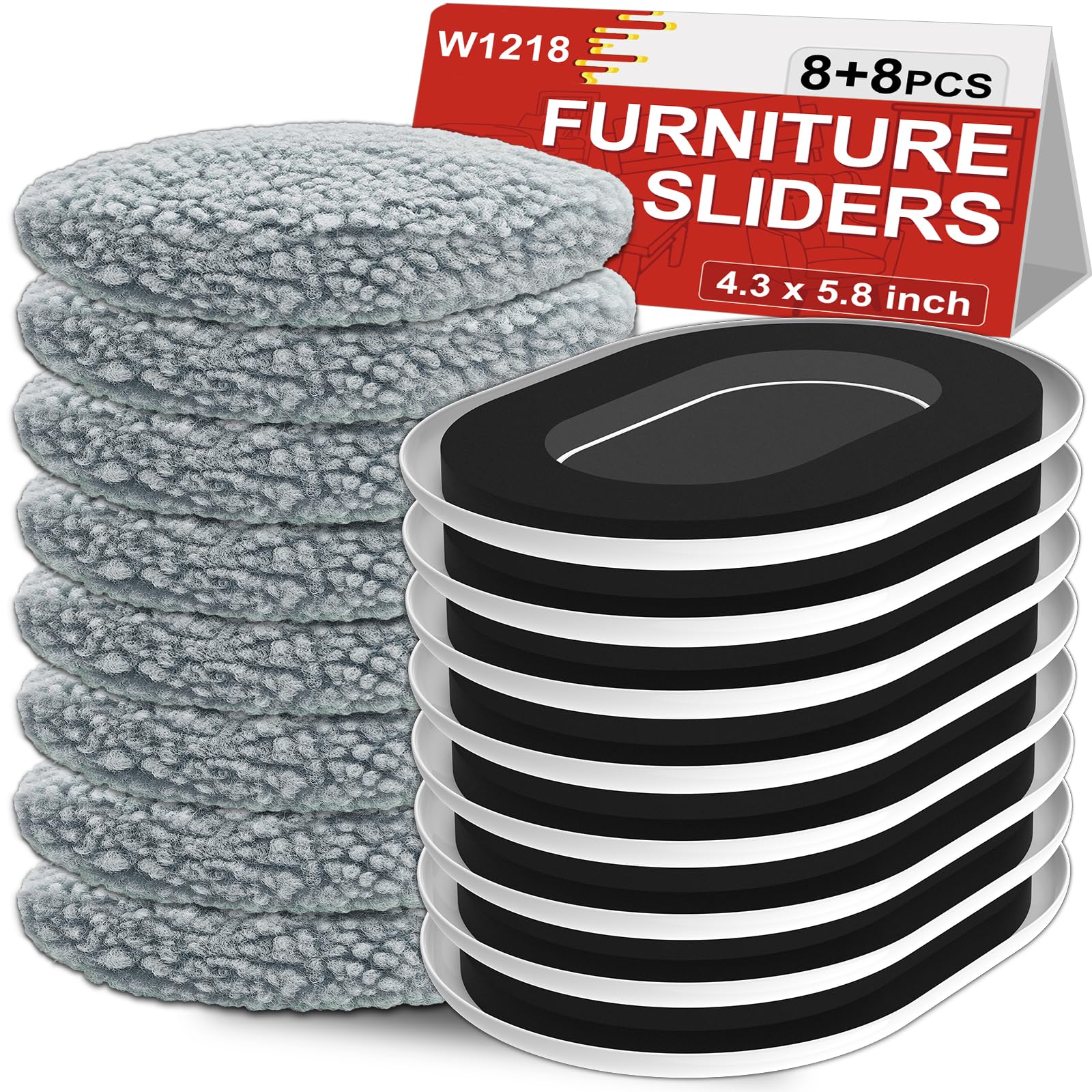 New Upgrade Furniture Movers Sliders (16 Count)