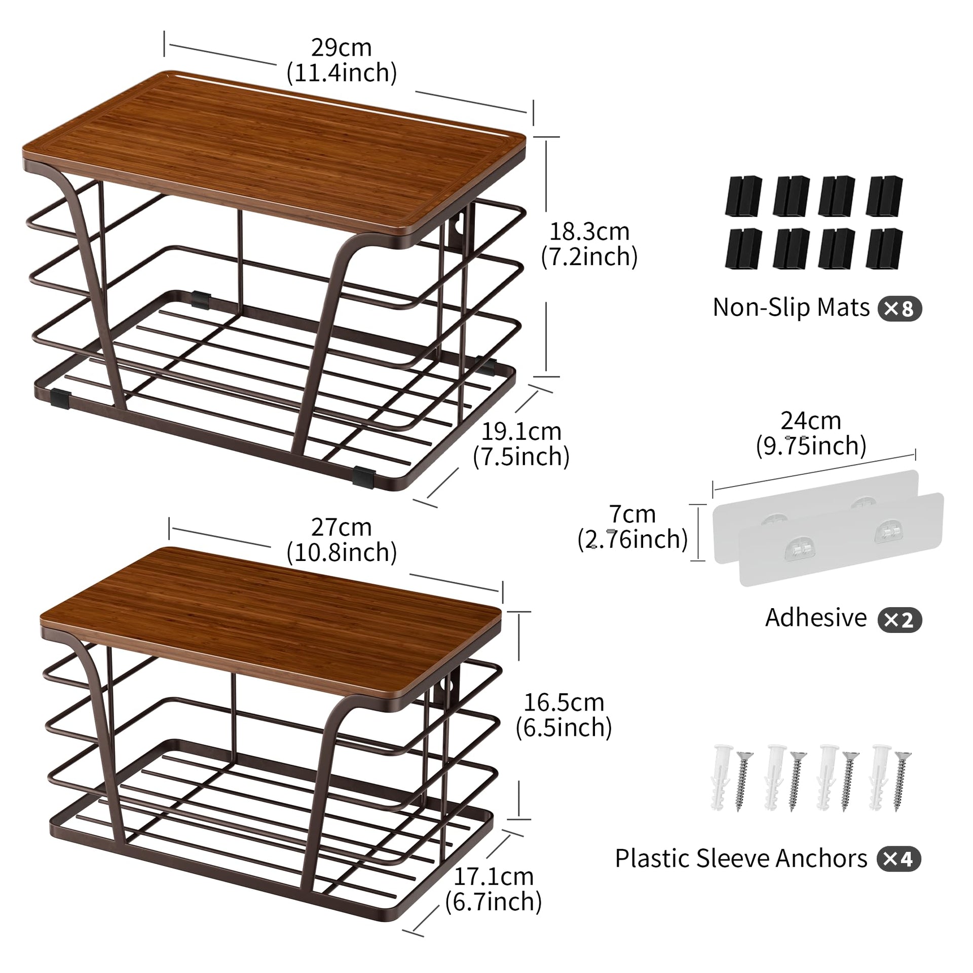 Extra Large 2 Pack Potato and Onion Storage Bins