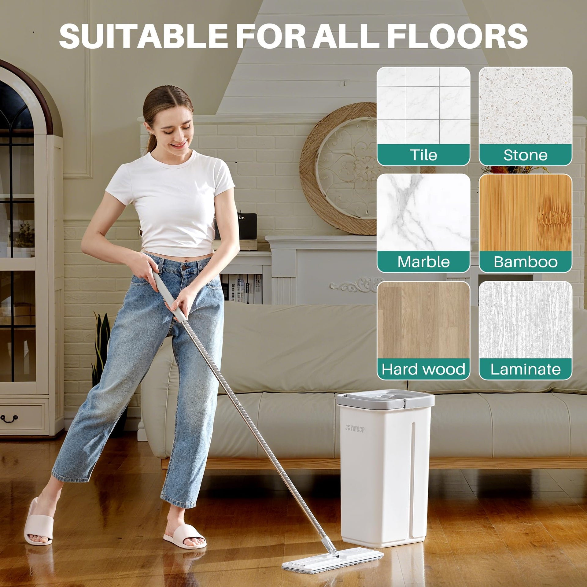 Flat Mop and Bucket System - ModHome Supplies