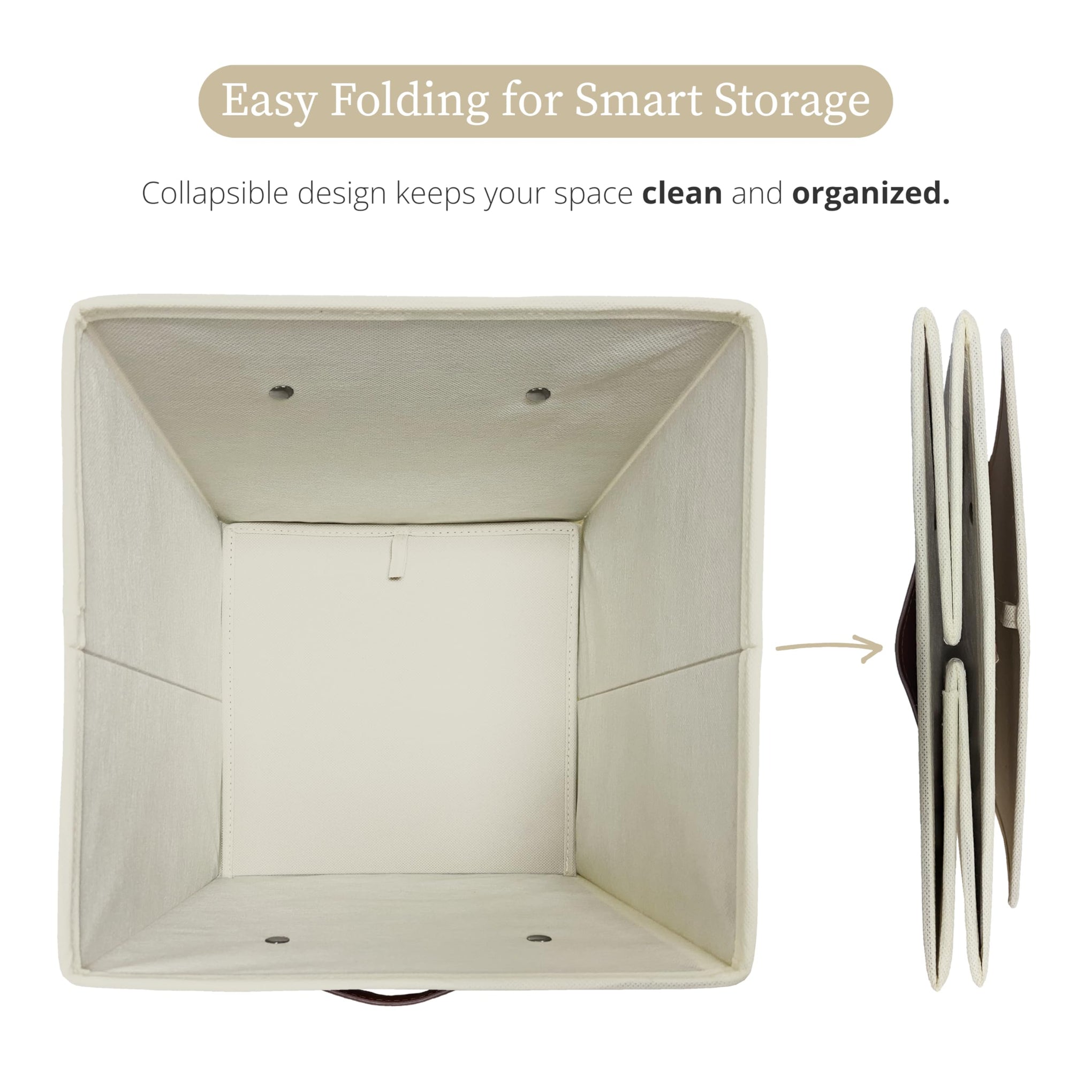 Storage Bins Cube Storage Bin with Labels (6 Count)