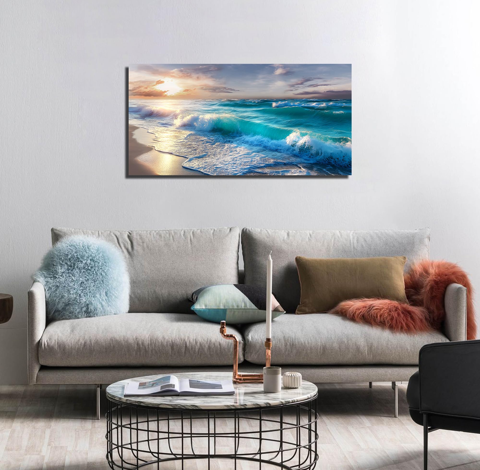 Ocean Wall Art for Living Room