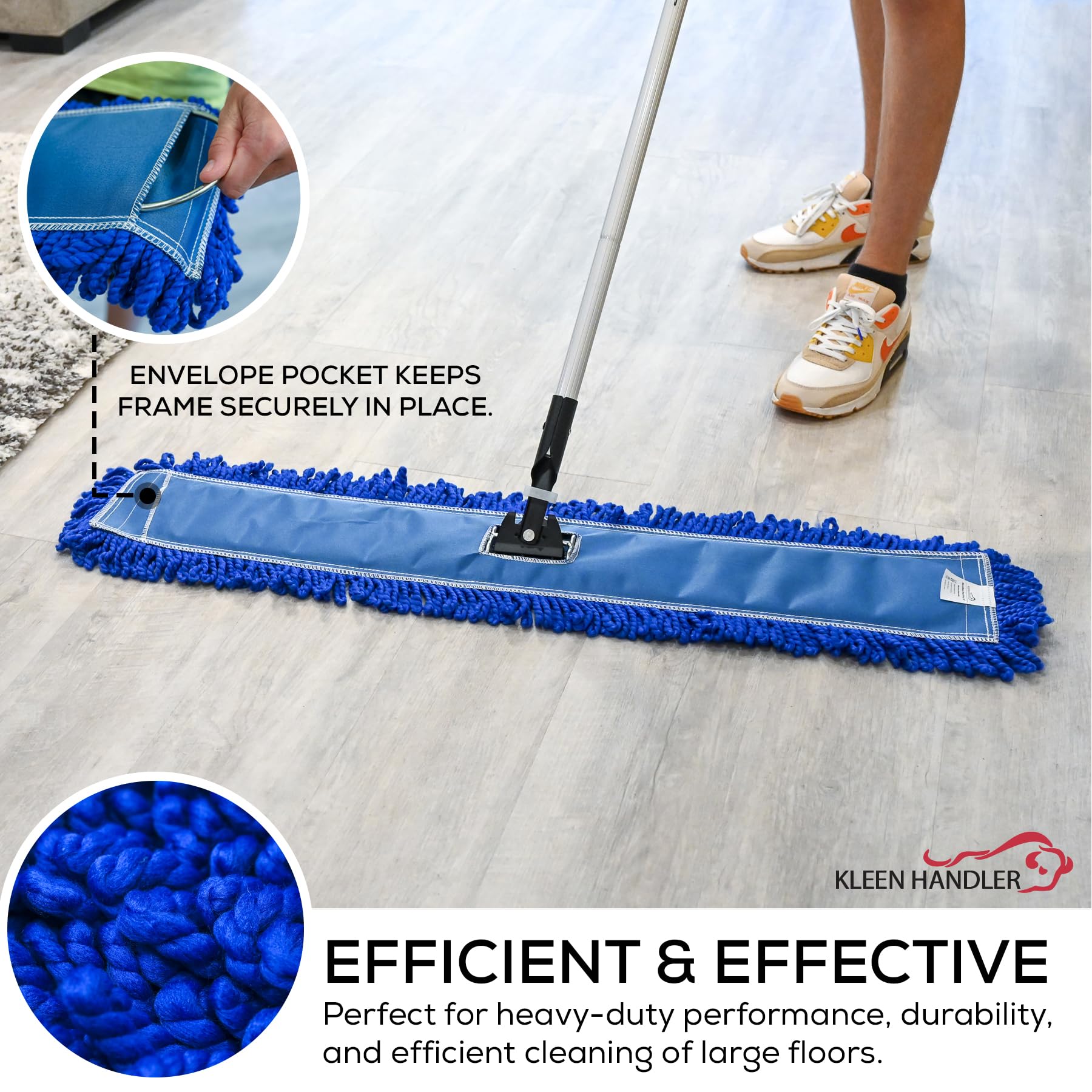 36" Microfiber Dust Mop Head Replacement - ModHome Supplies