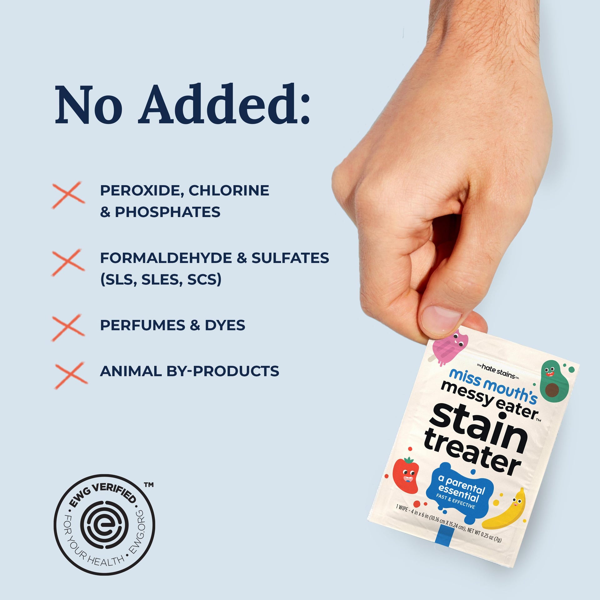 Messy Eater Stain Treater & Wipes Travel Kit (10 Count)