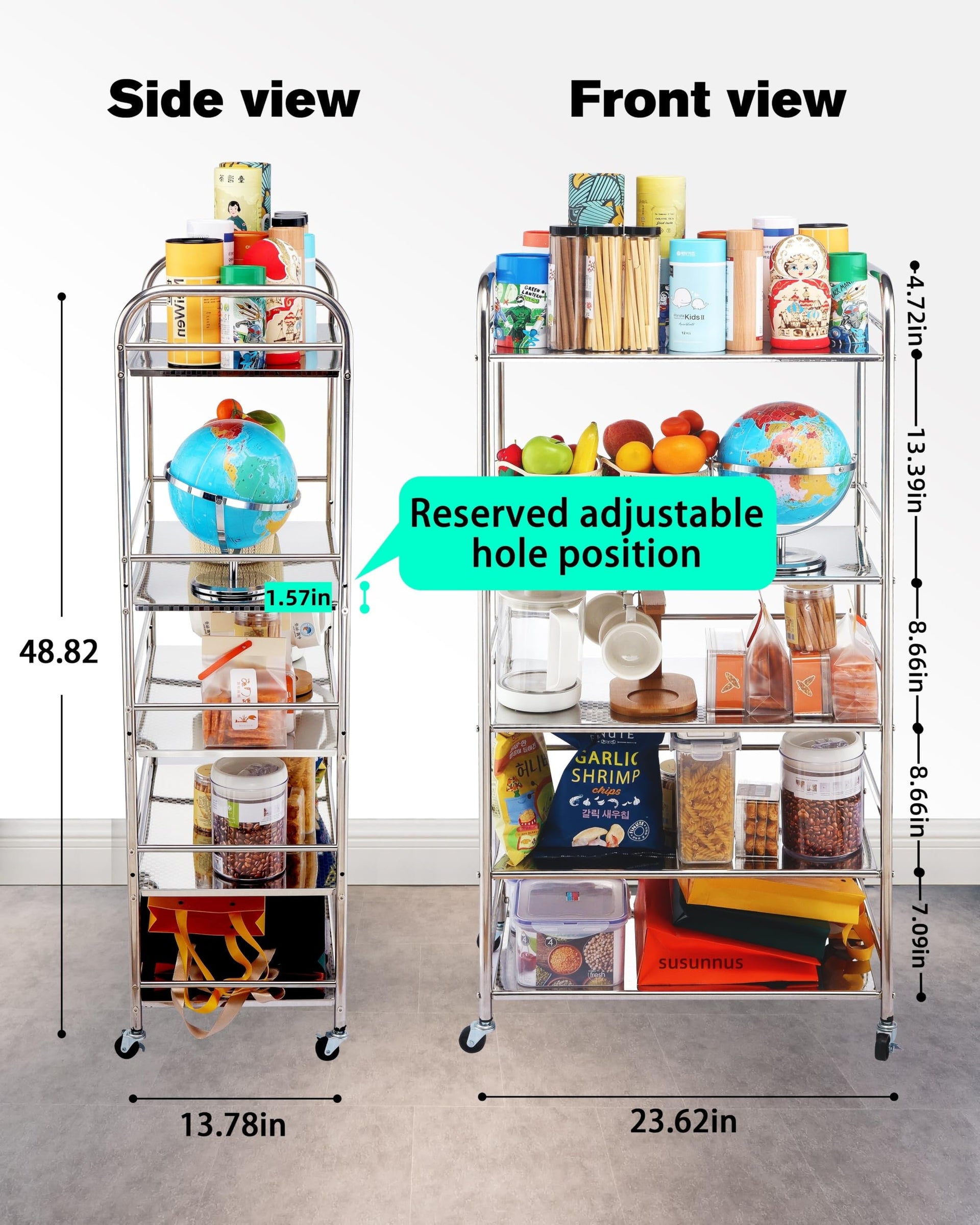 Stainless Steel Cart