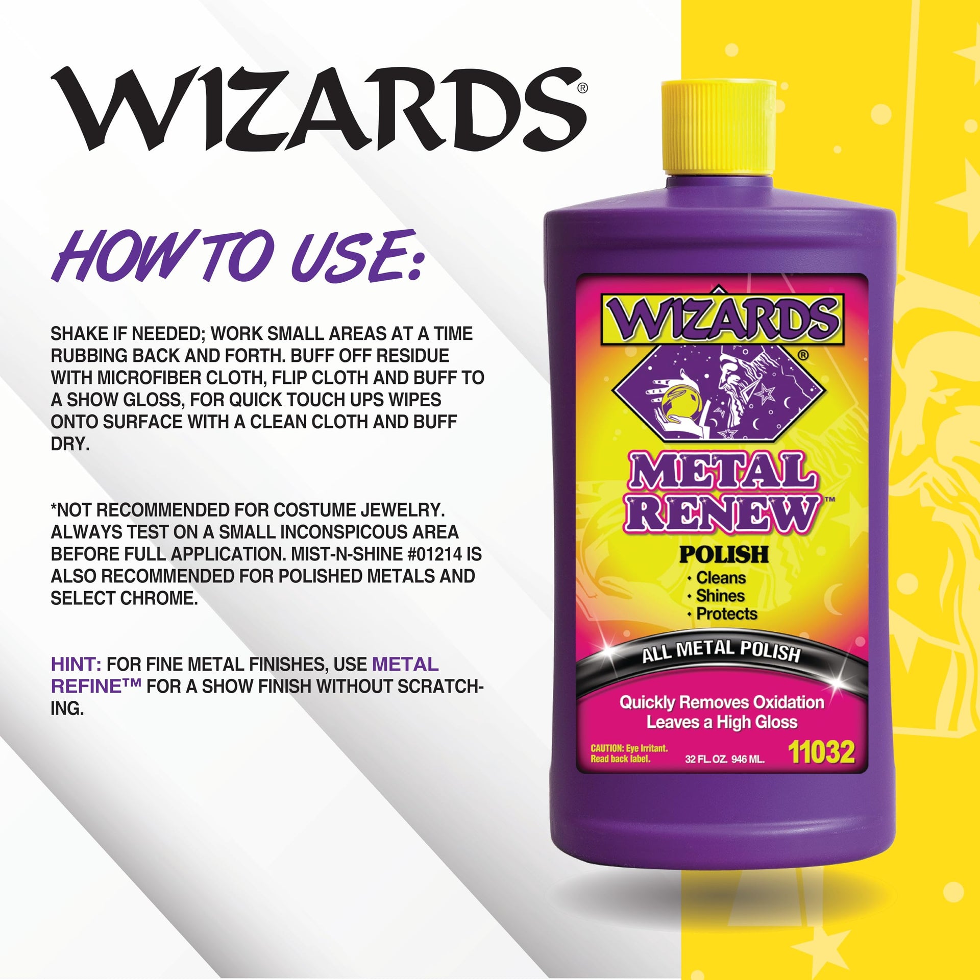 Metal Renew Cream Compound Polish for Cars (32 Fl Oz)