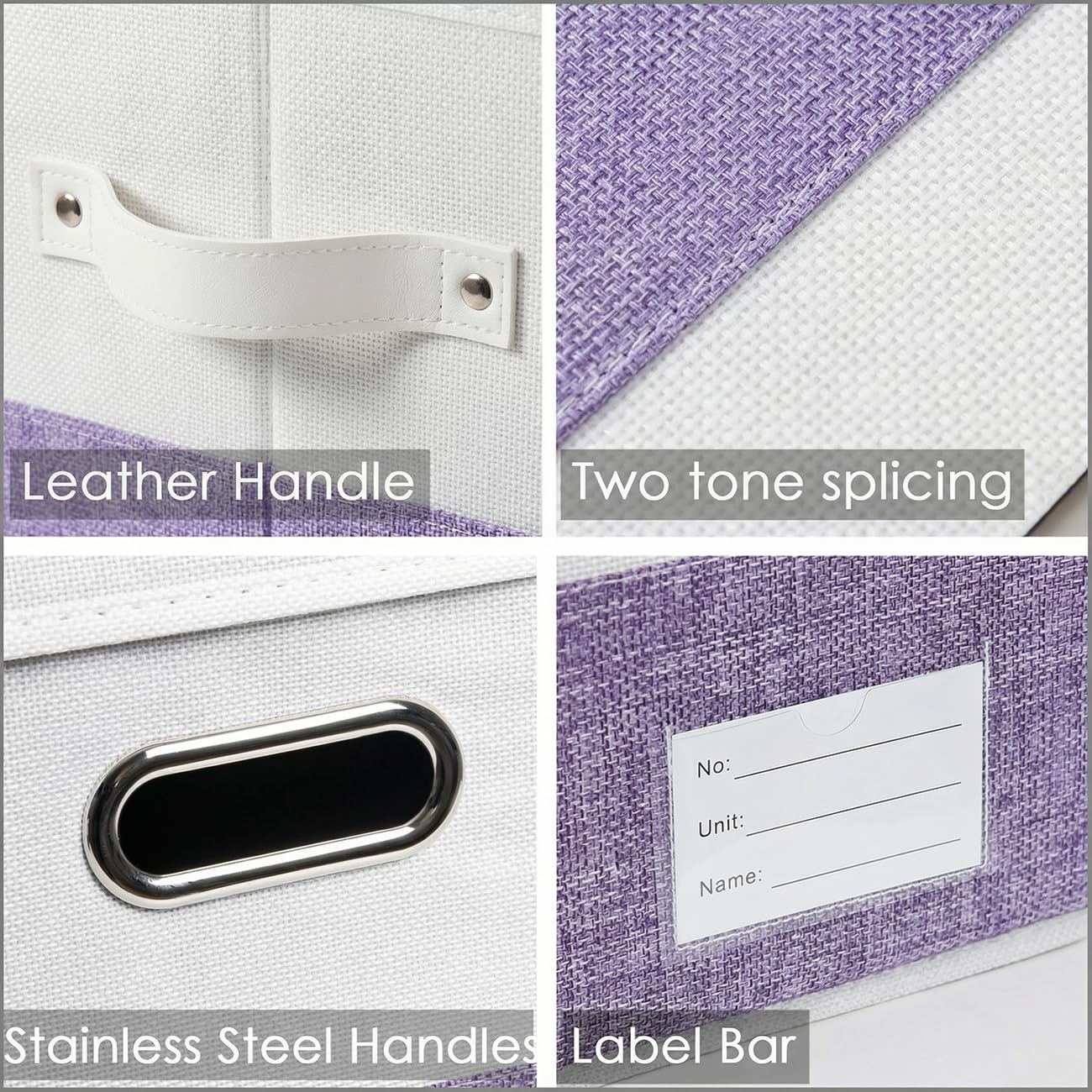 Storage Bins with Lids [3 (3 Count)