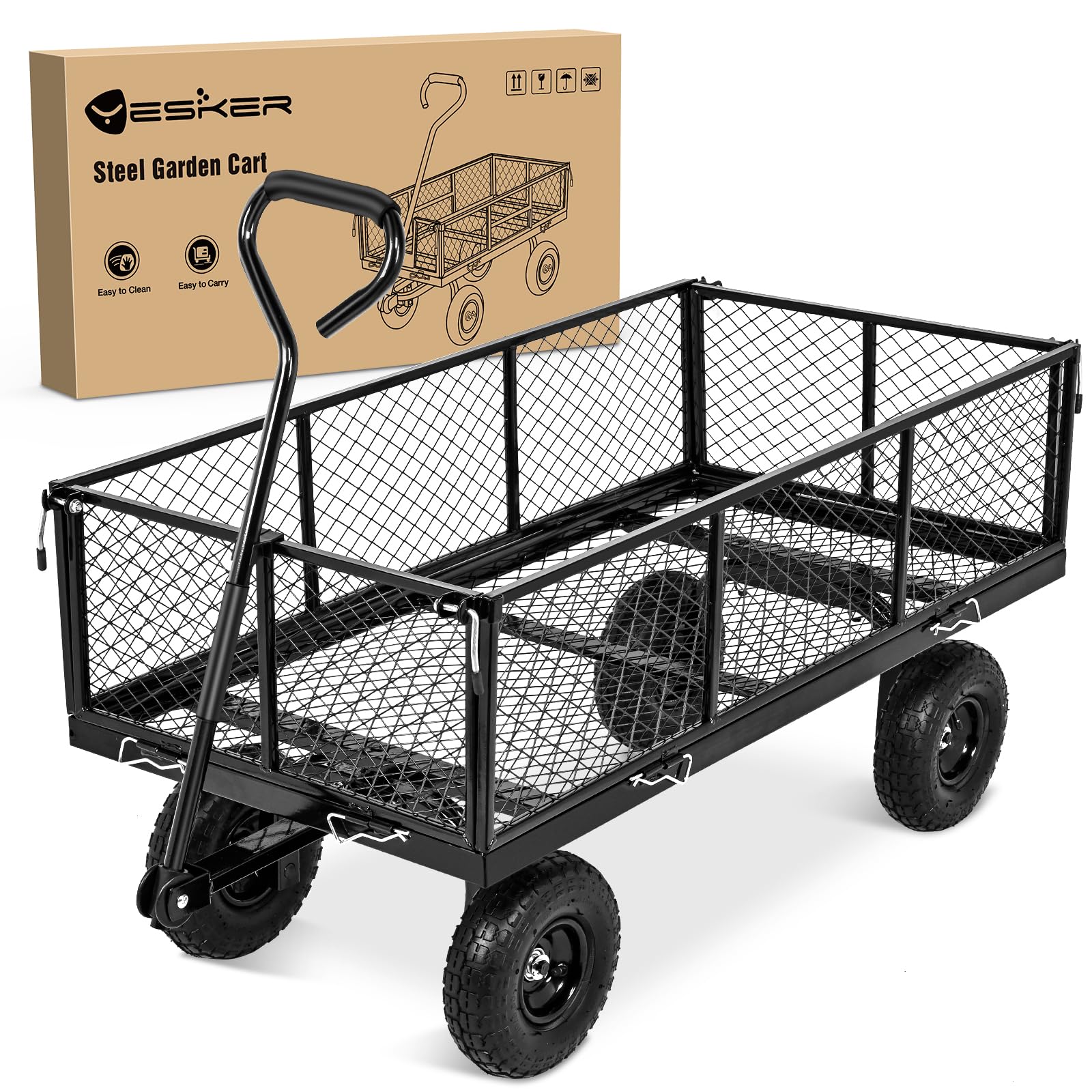 Steel Garden Carts
