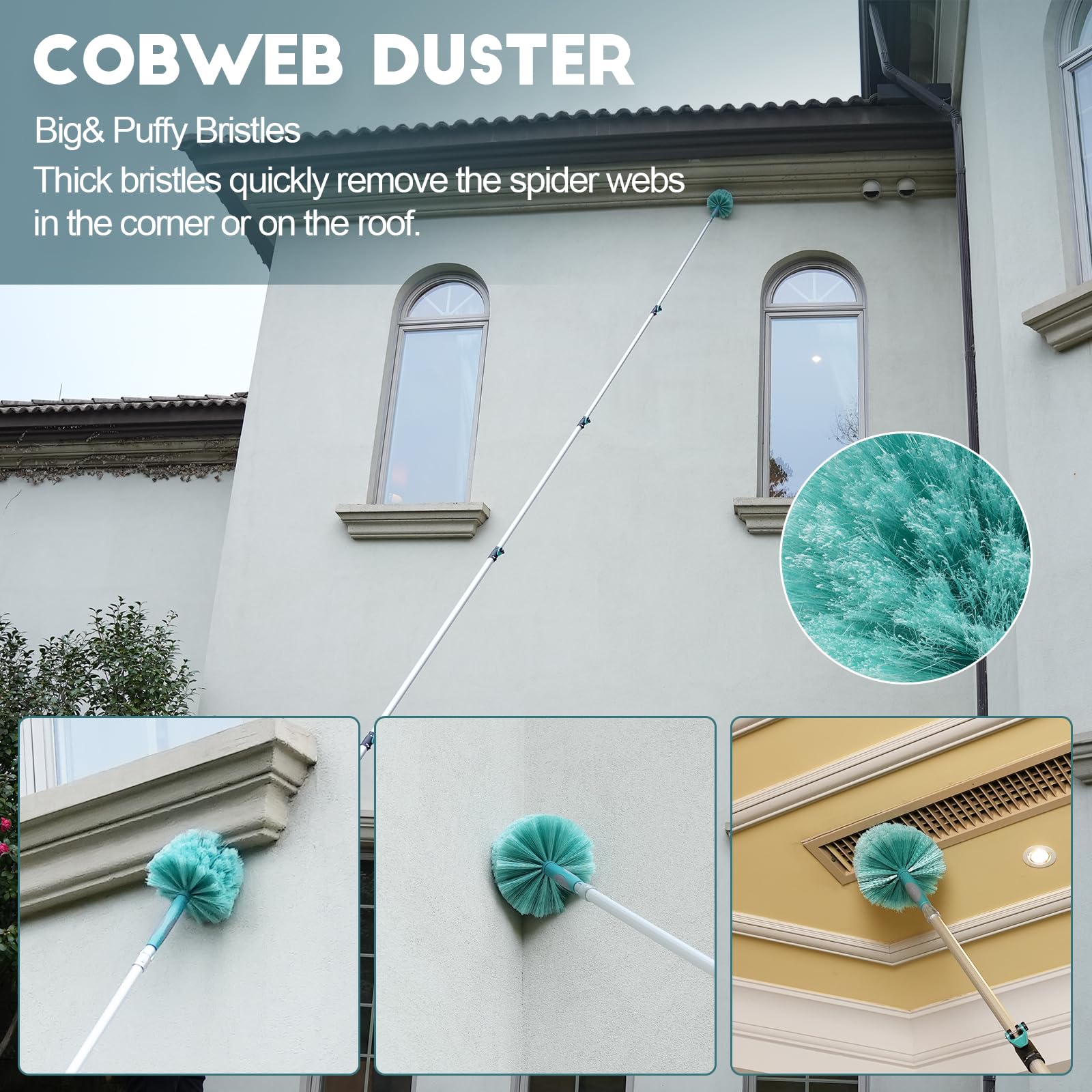 36 Foot High Reach Duster Kit with 7