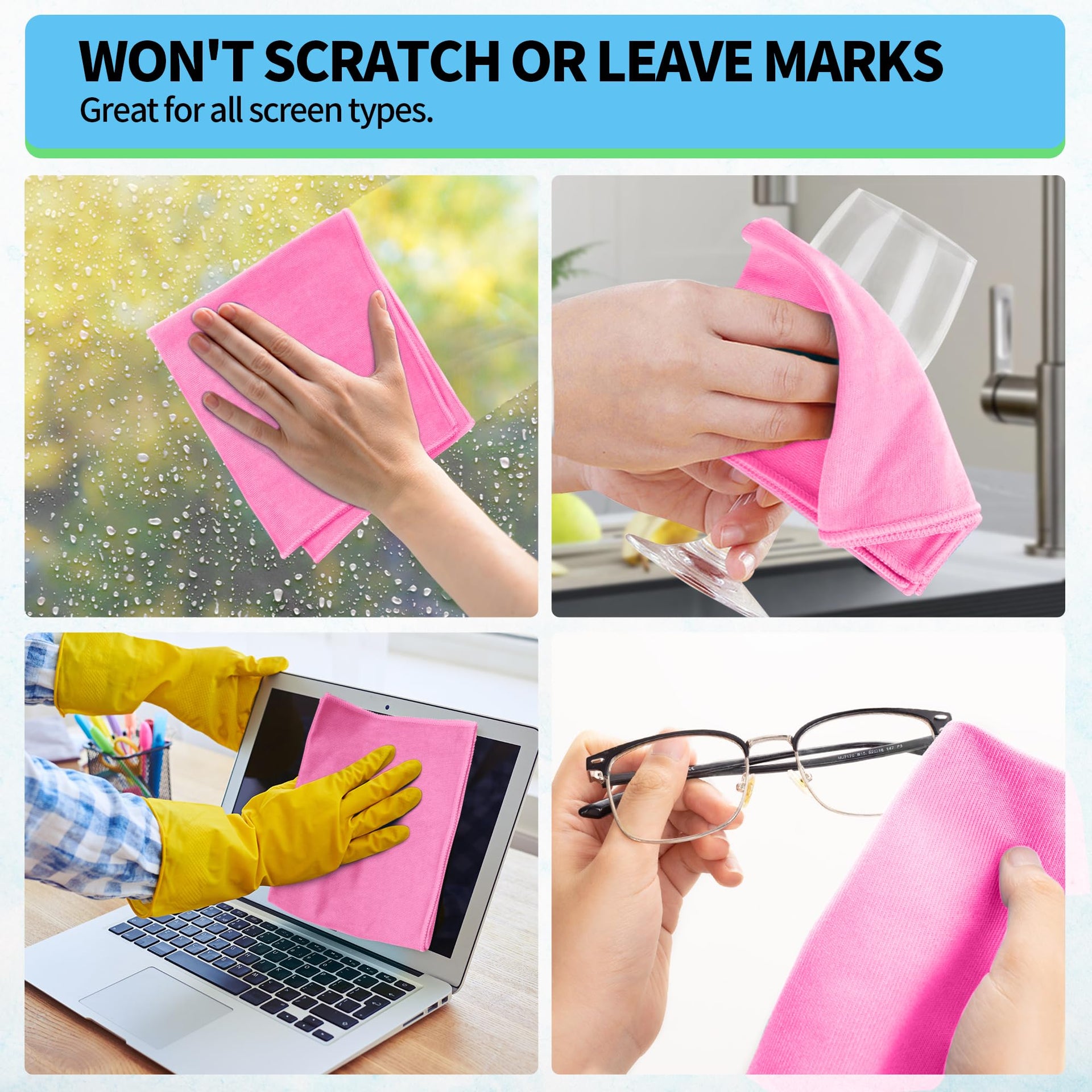 Microfiber Cleaning Cloth (10 Count)