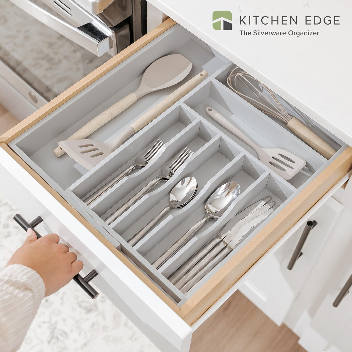 Silverware & Utensil Drawer Organizer