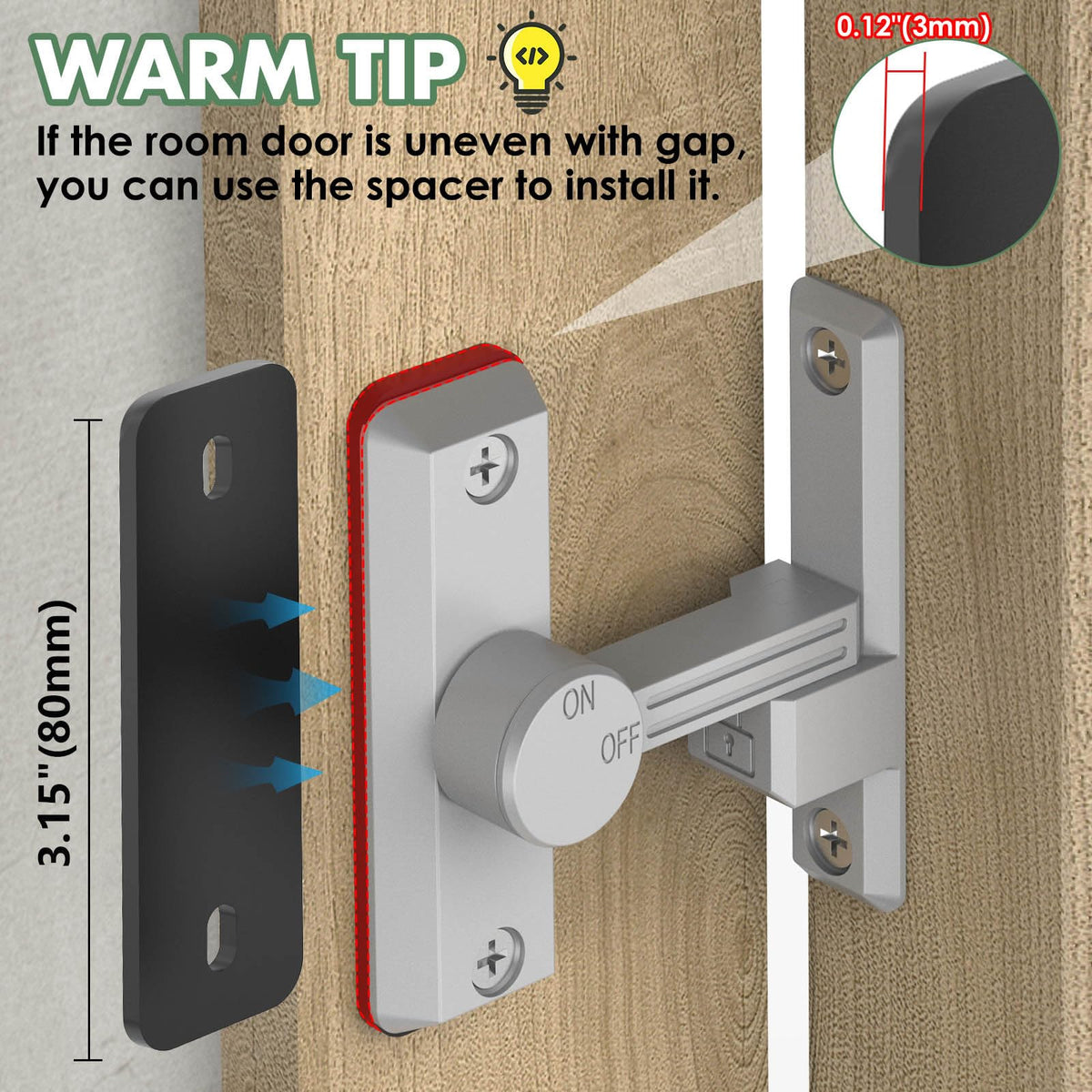 Sliding Barn Door Lock