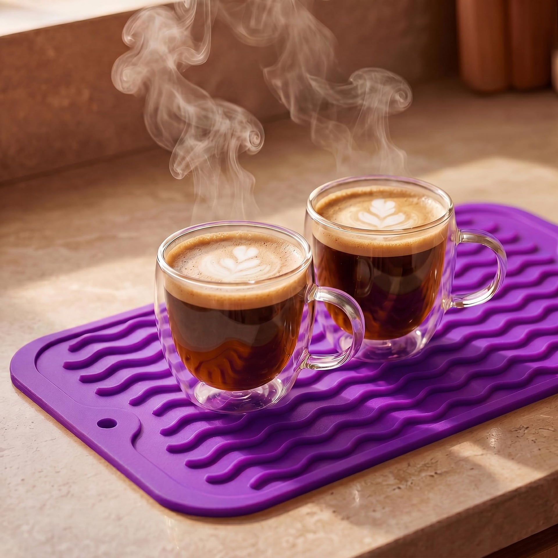 Silicone Dish Drying Mat for Multiple Usage
