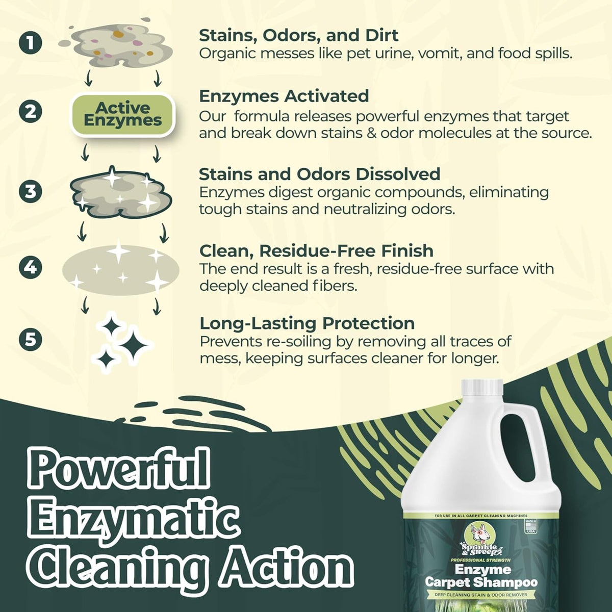 Enzyme Carpet Shampoo - ModHome Supplies