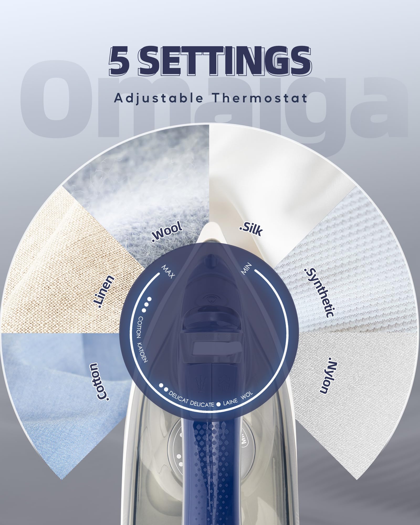 Steam Iron for Clothes