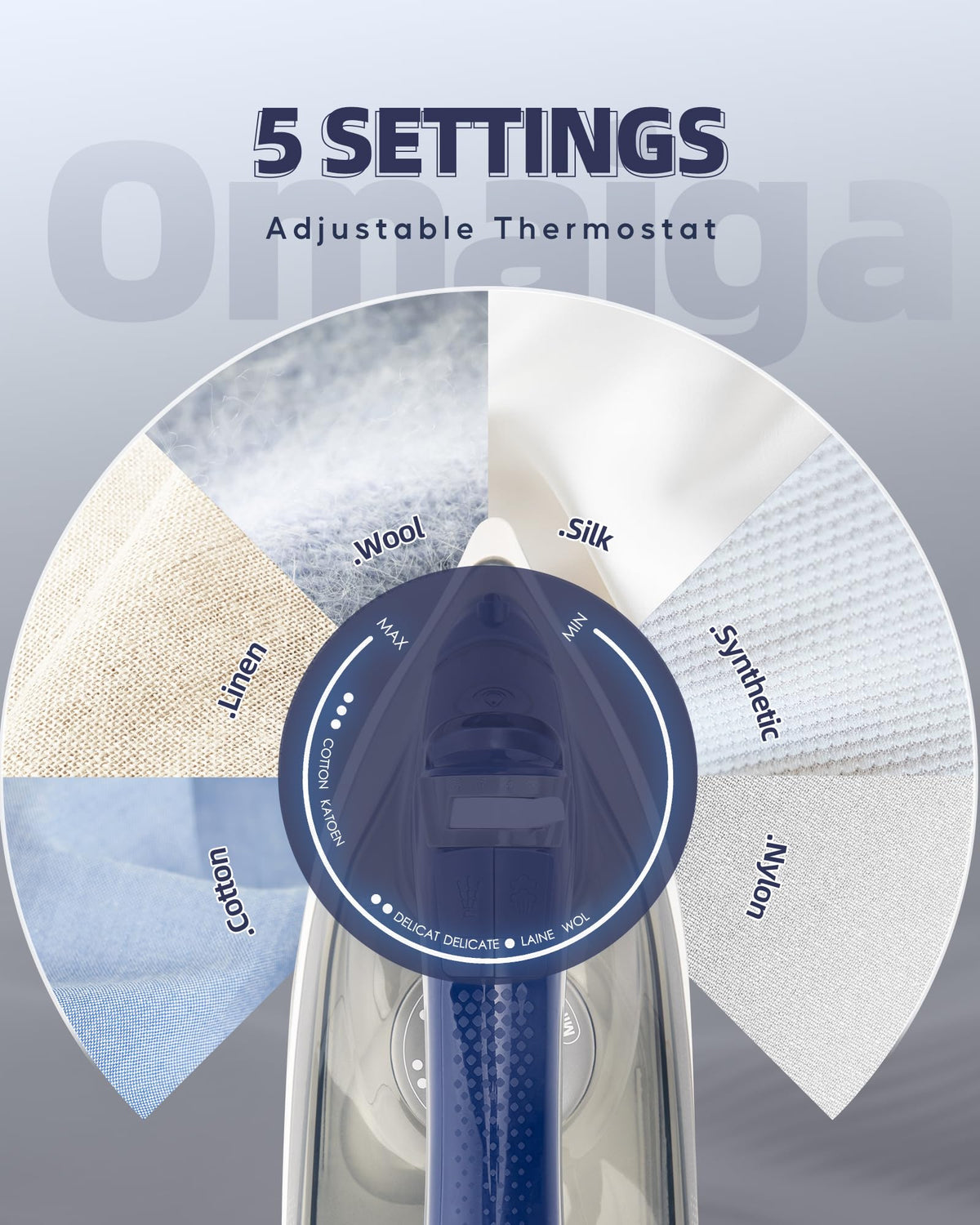 Steam Iron for Clothes