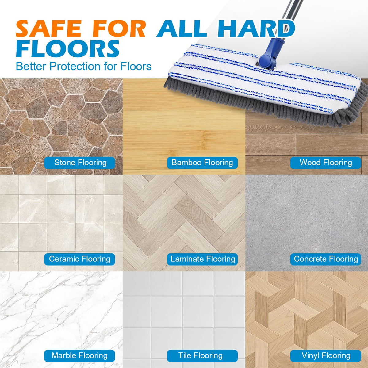 Flip Microfiber Mop - ModHome Supplies