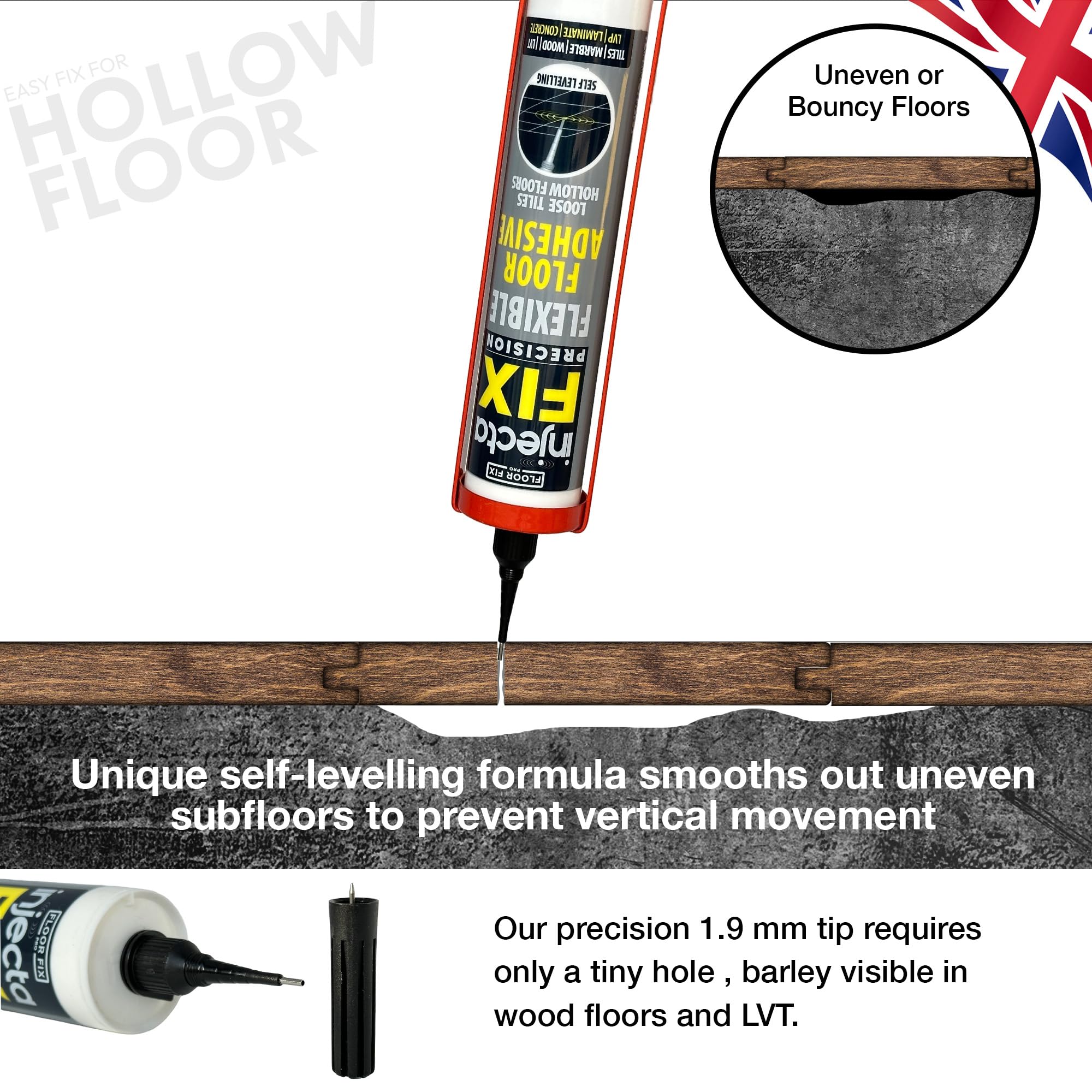 Floor Fix Pro Injectafix Tile Repair Kit (30.3 Fl Oz)