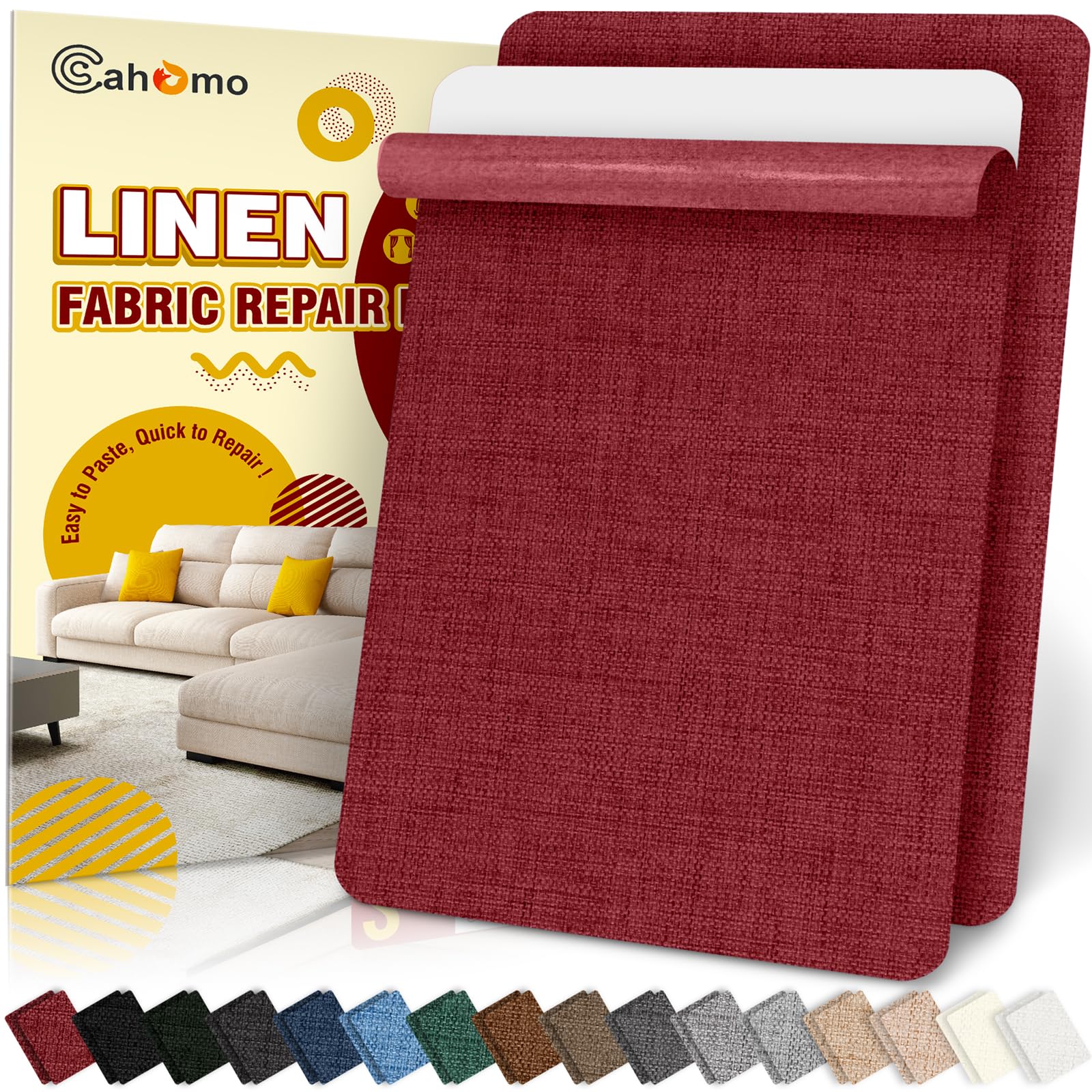Linen Repair Tape 2Pcs 8x12 inch