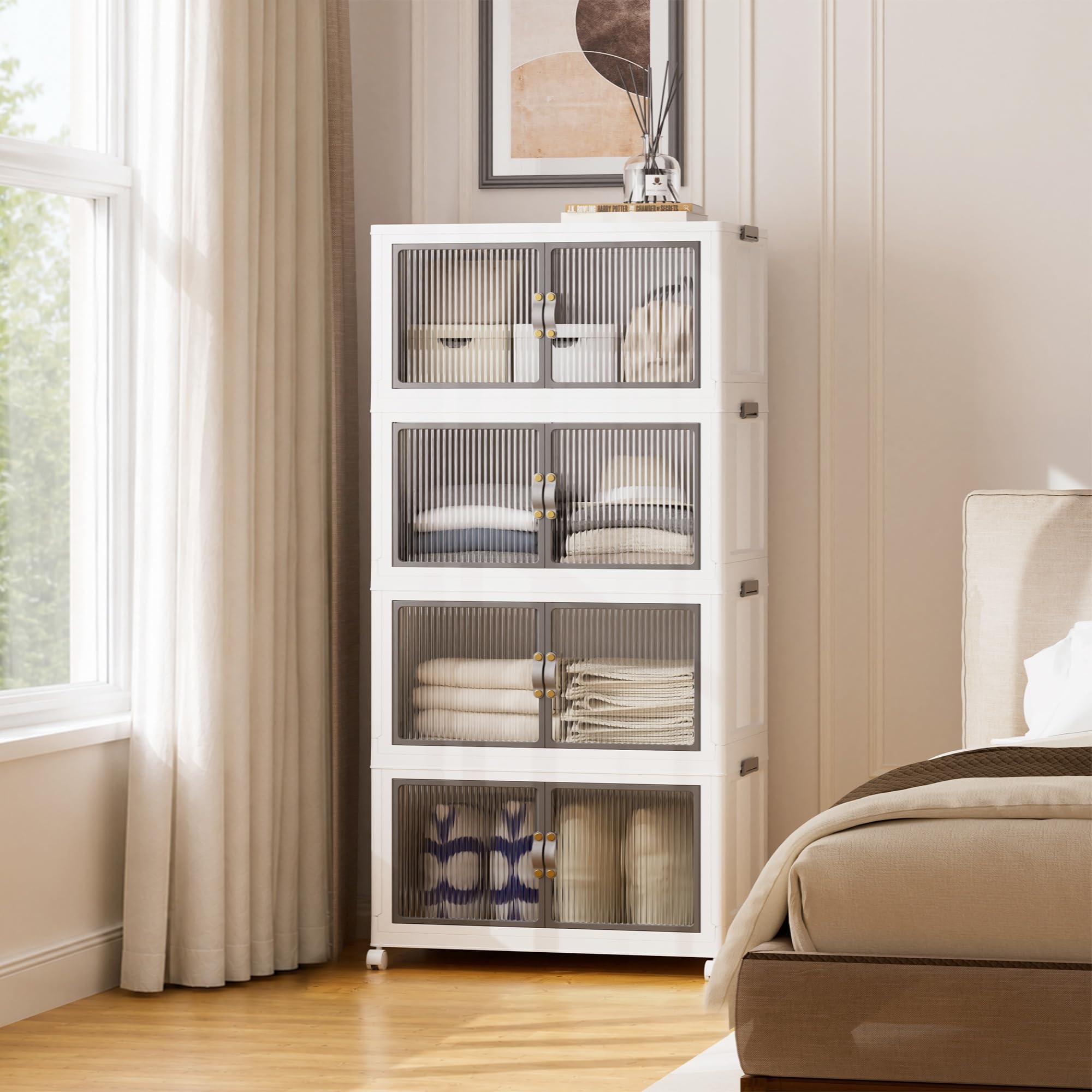 464Qt Stackable Storage Bins