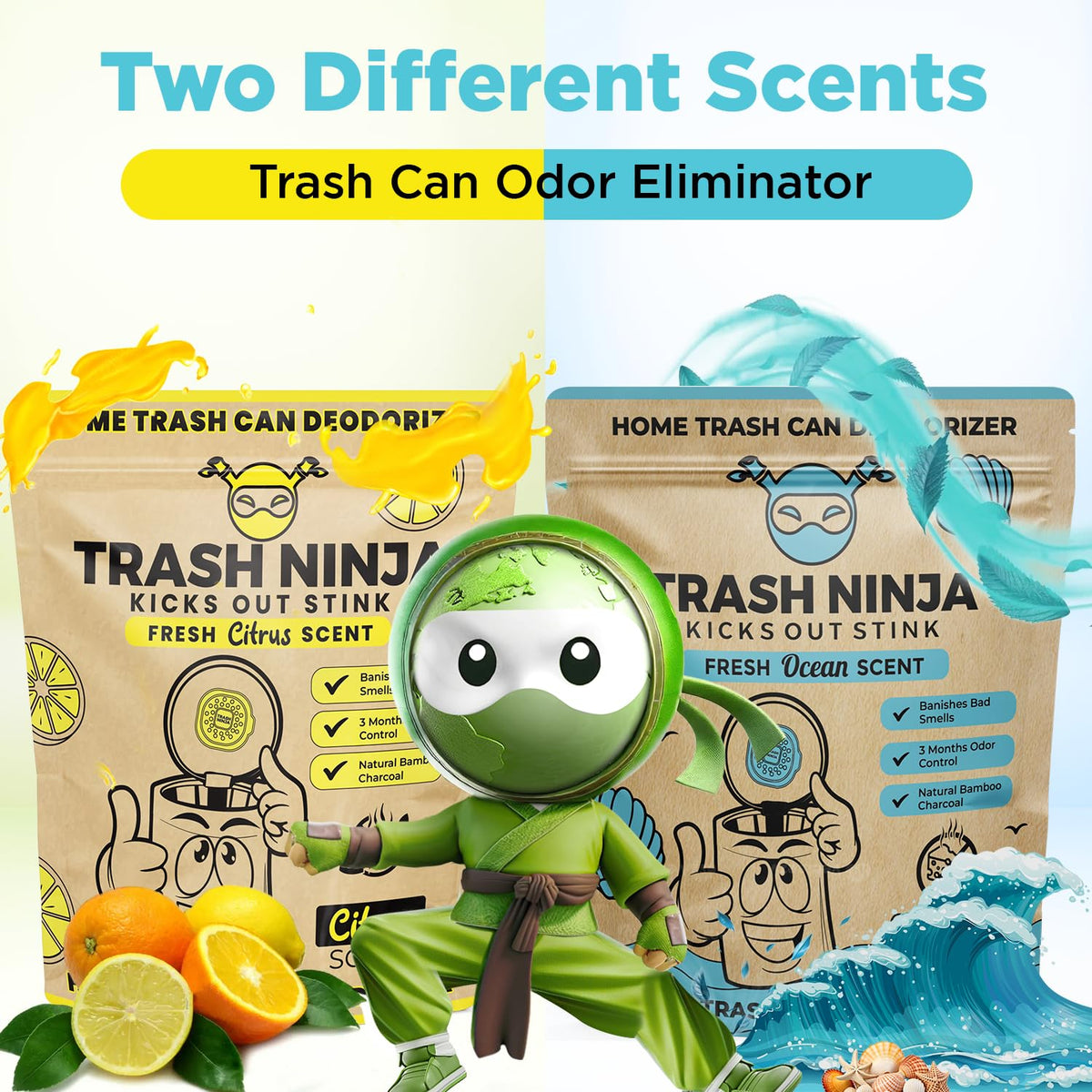 Trash Ninja Trash Can Deodorizer
