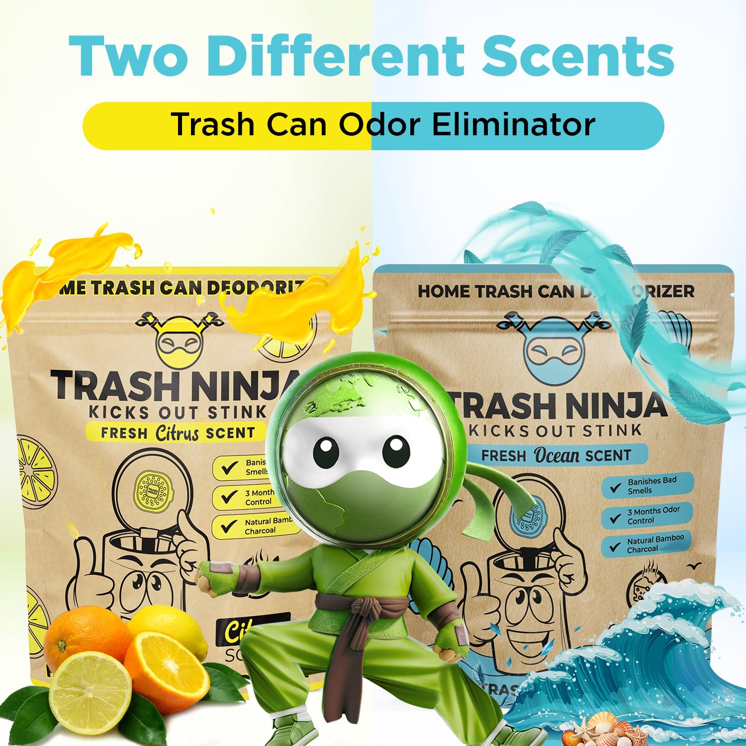 Trash Ninja Trash Can Deodorizer