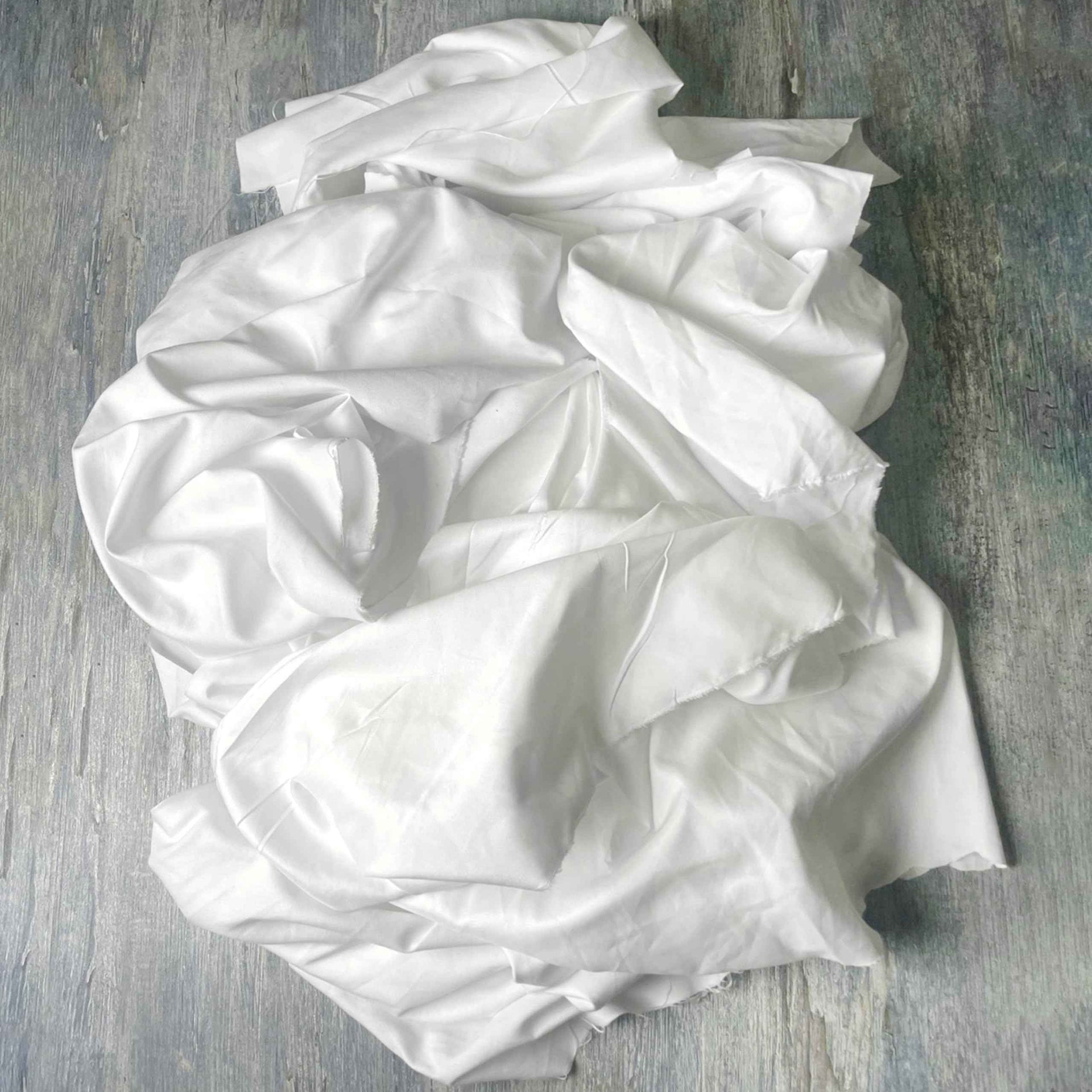 Recycled White Sheeting Cleaning Rags (42 Count)