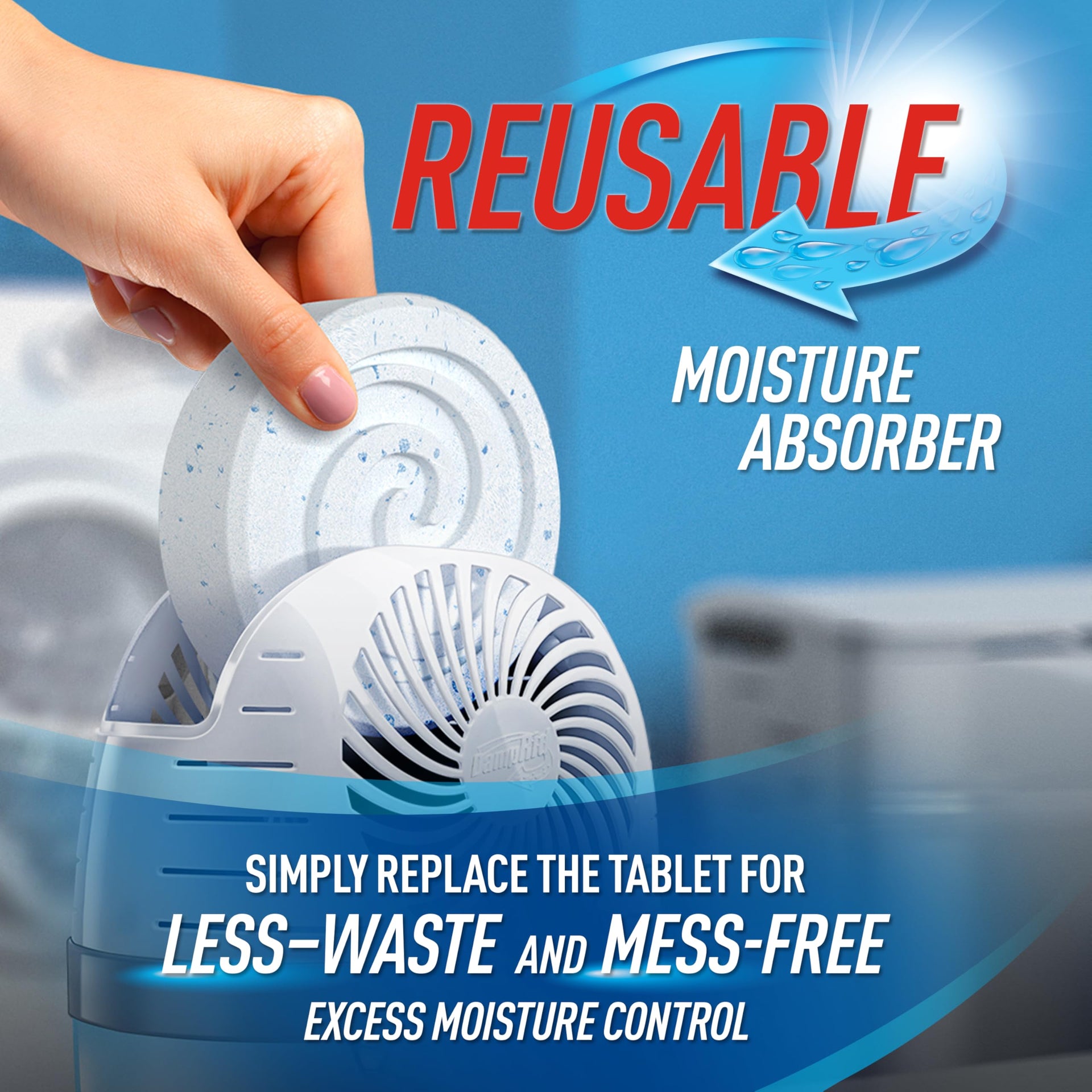Reusable Moisture Absorber with 4 Drop (4 Count)