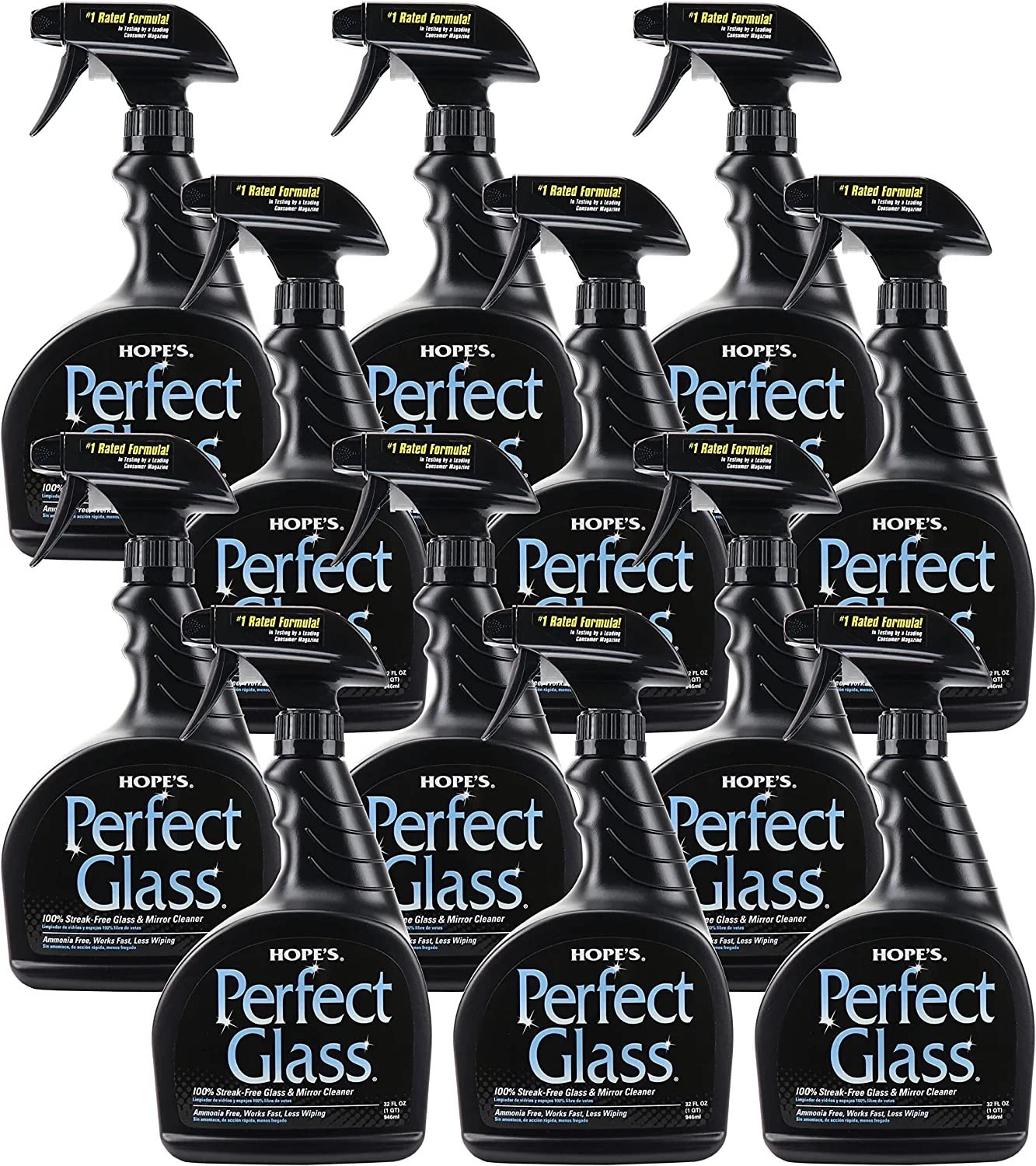 Perfect Glass Cleaner Spray (384 Fl Oz)