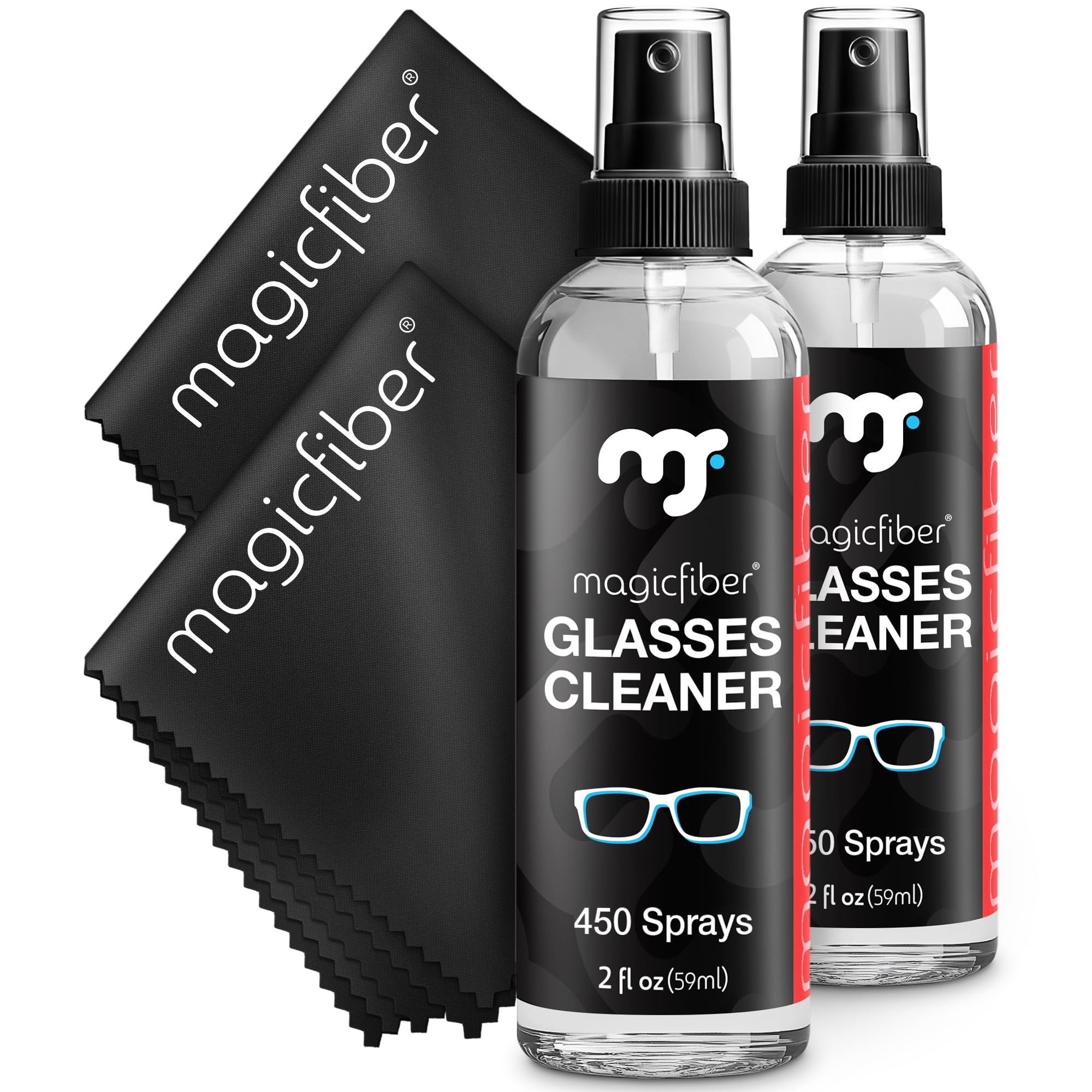 Glasses Cleaner Spray & Cloth Kit