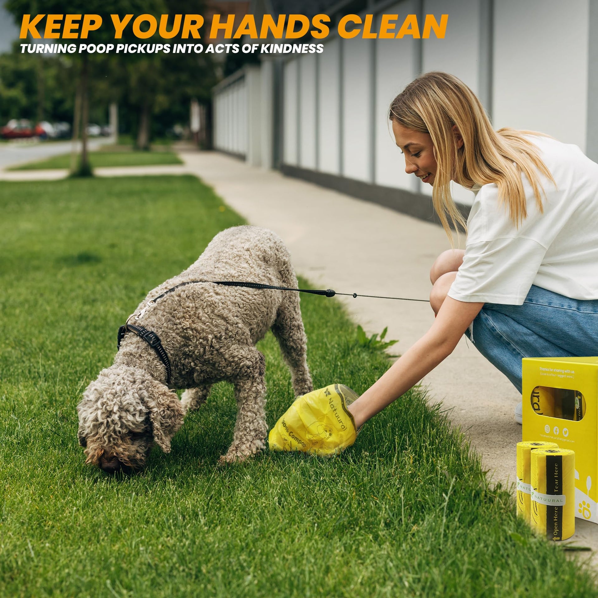 Certified Compostable Dog Poop Bags (270 Count)