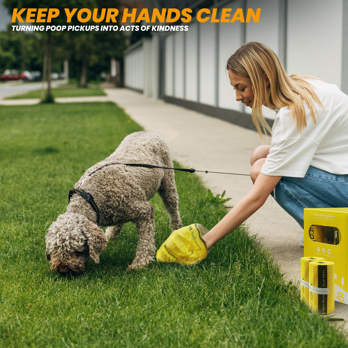 Certified Compostable Dog Poop Bags (270 Count)