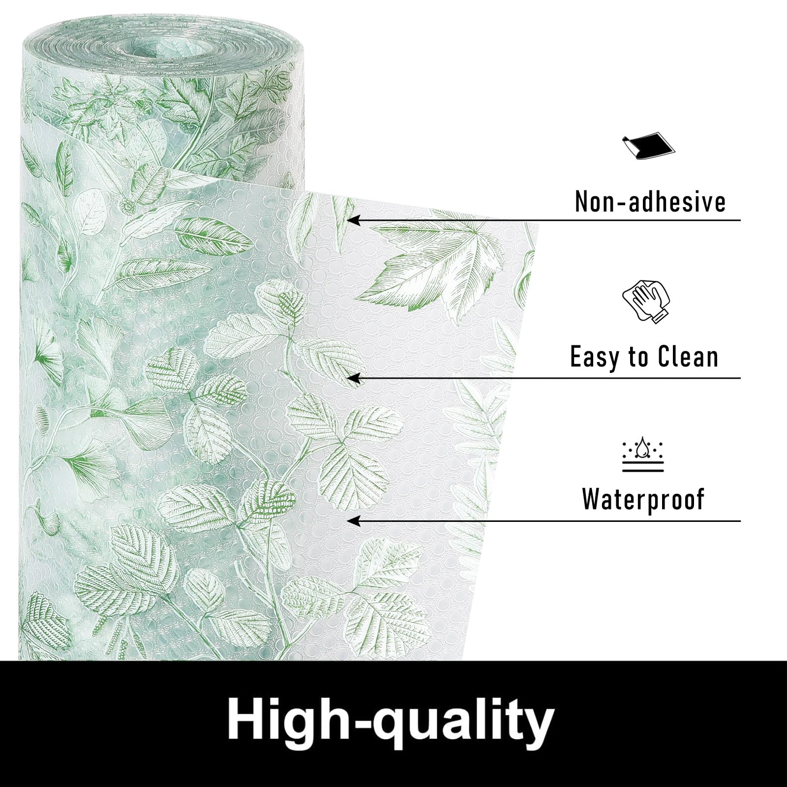 Shelf Liners for Kitchen Cabinets Refrigerator Liners Waterproof & Oil